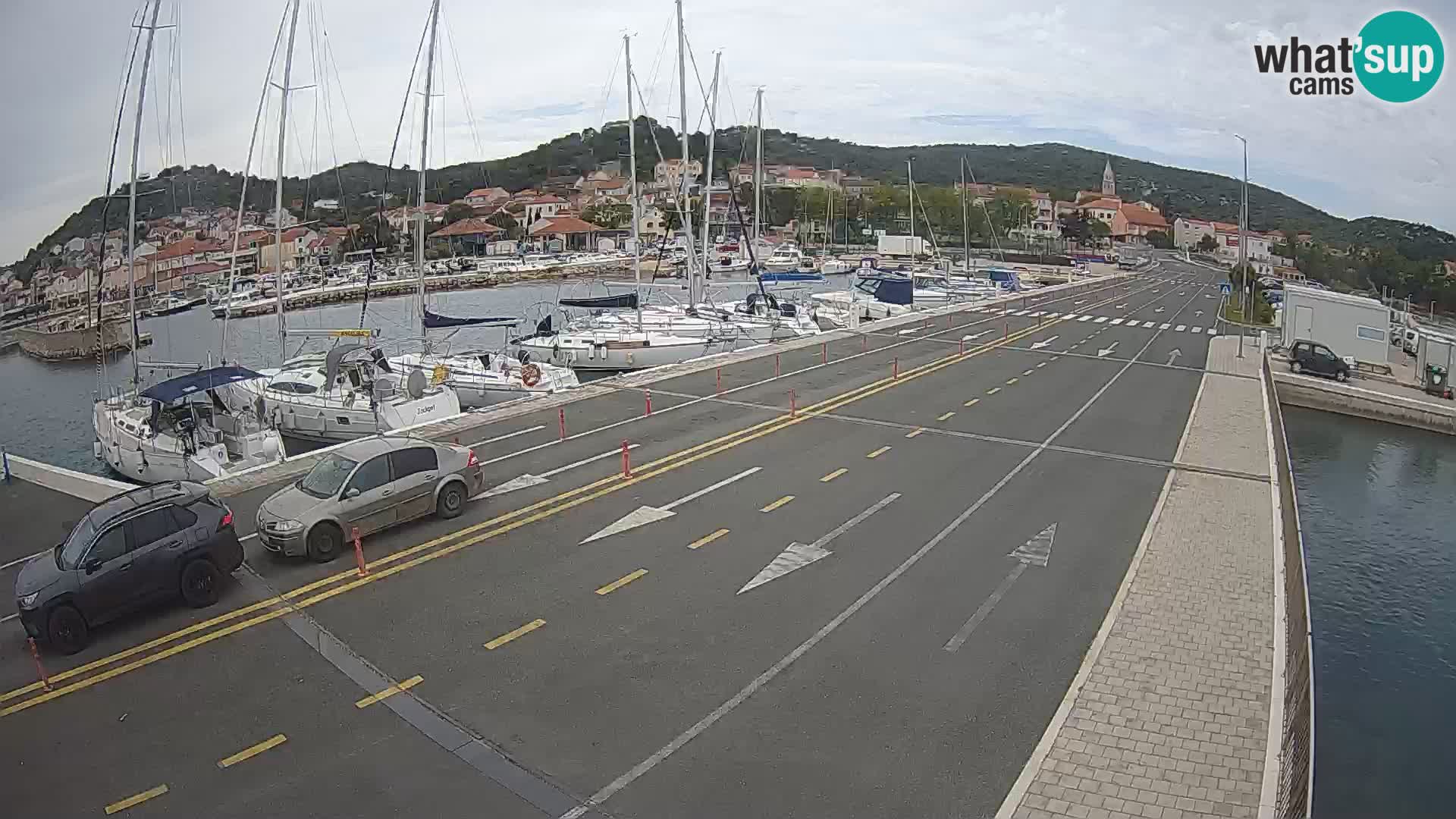Dalmatie Tkon Traversier – webcams Croatie