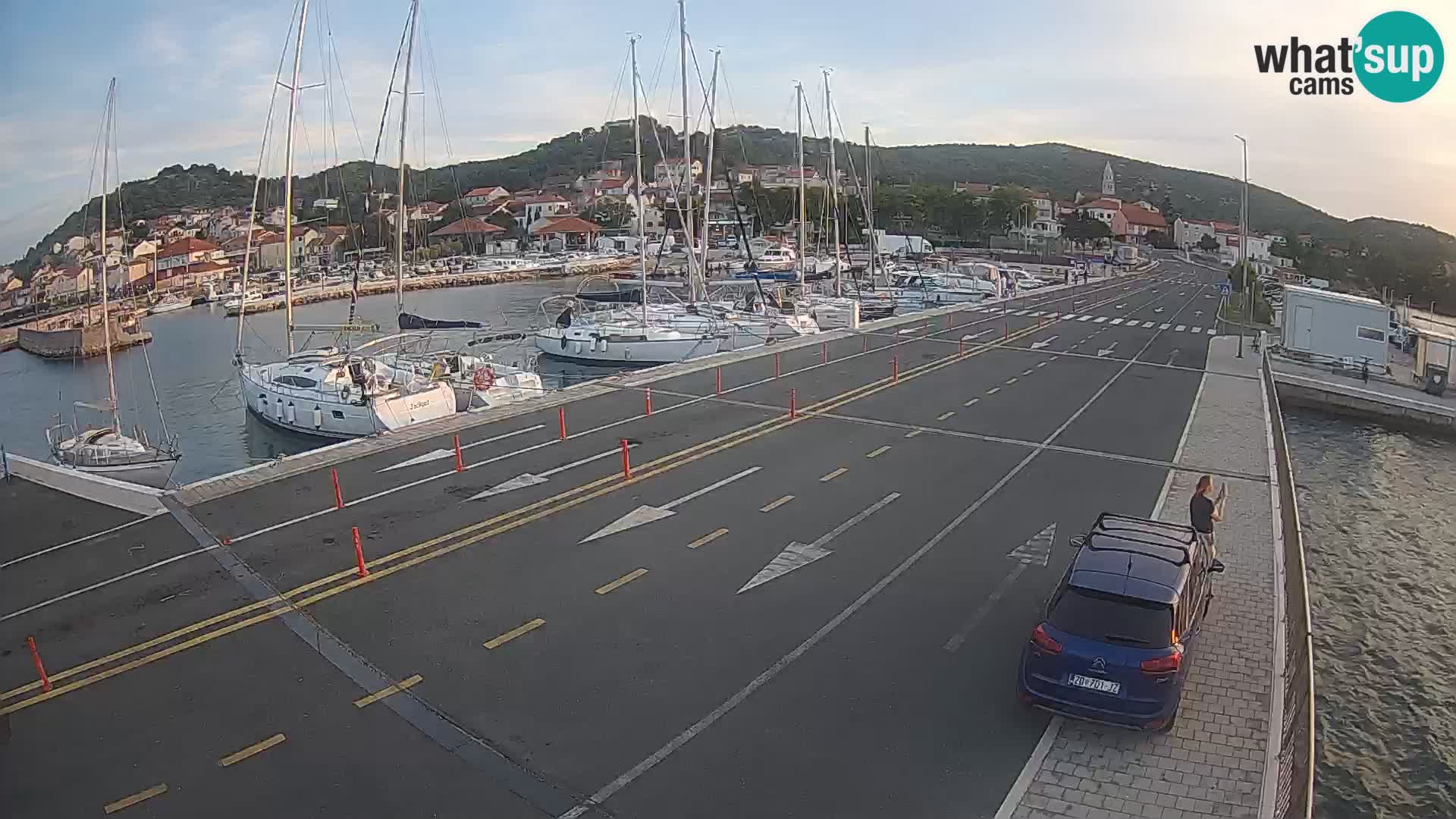 Dalmacija Trajekt Tkon – spletne kamere Hrvaška
