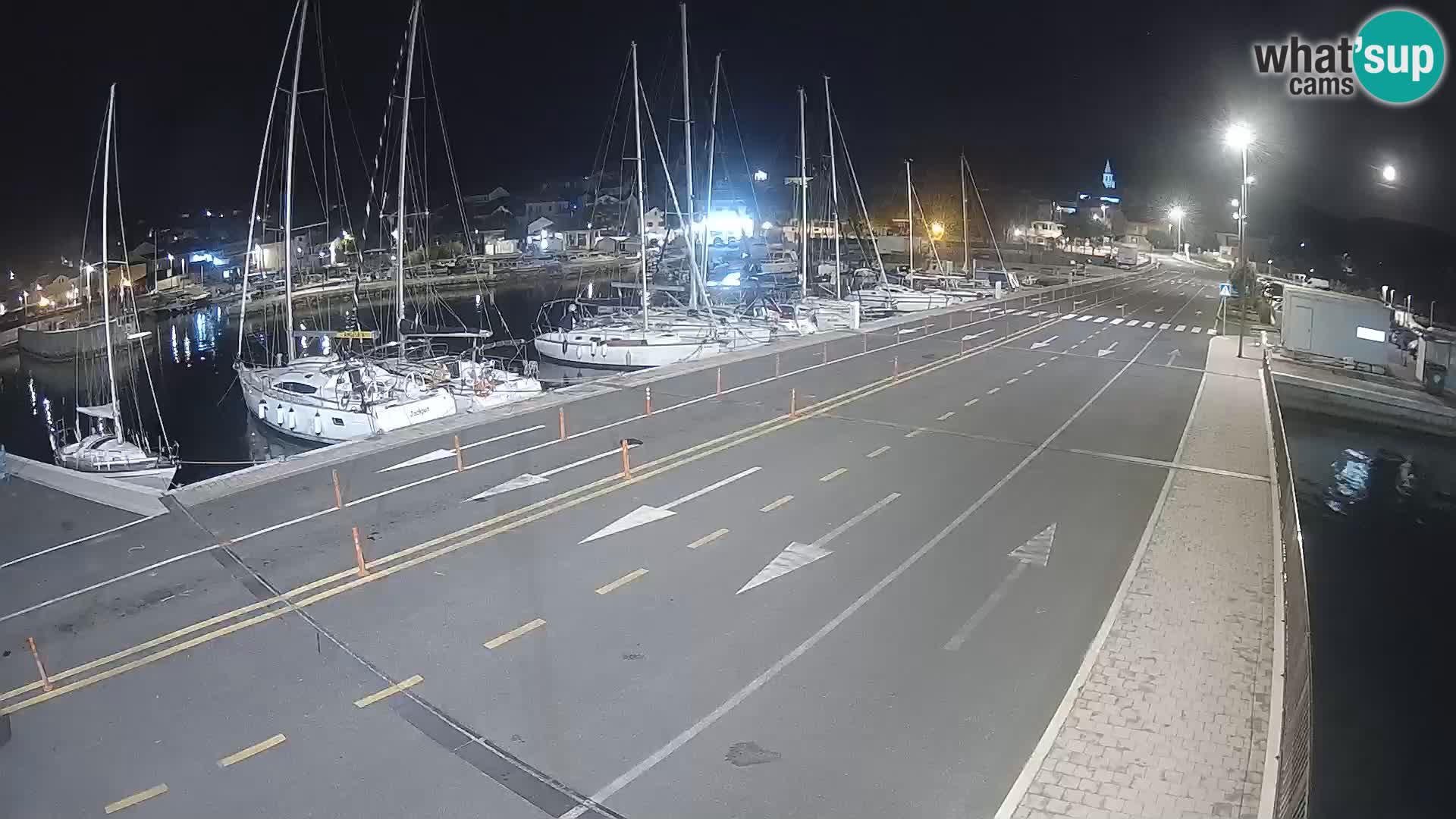 Dalmatia Tkon Ferry – webcams Croatia
