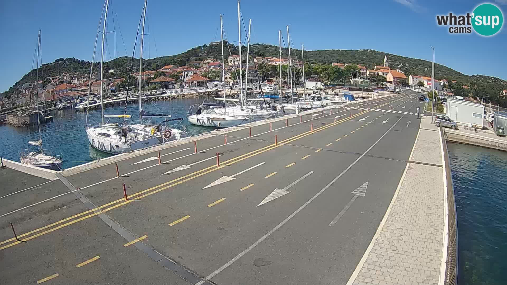 Dalmatien Tkon Fähre – Webcams Kroatien