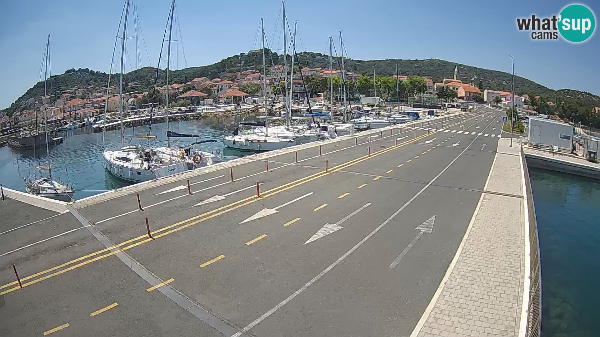 Dalmatia Tkon Ferry – webcams Croatia