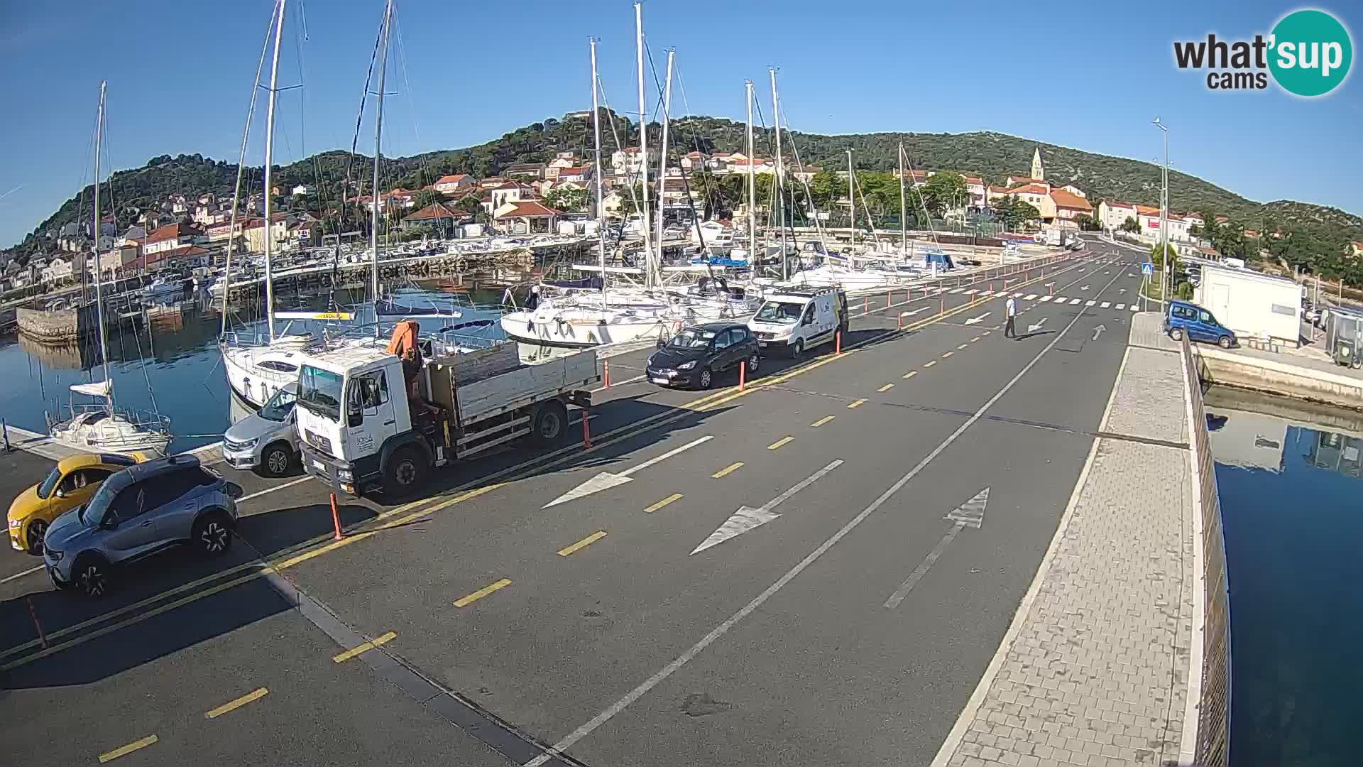 Dalmatia Tkon Ferry – webcams Croatia