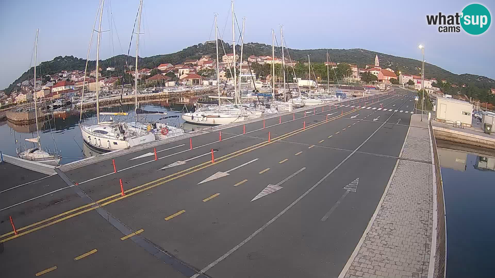 Dalmacia Tkon Transportar- webcams Croacia