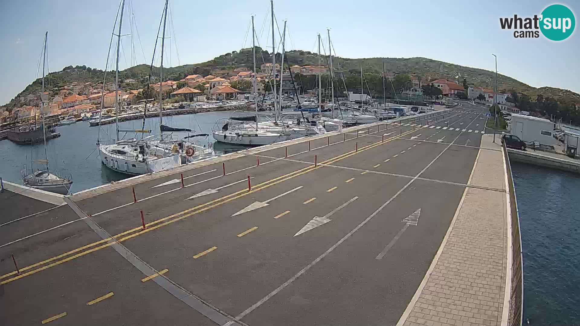 Dalmazia traghetto Tkon – webcam Croazia