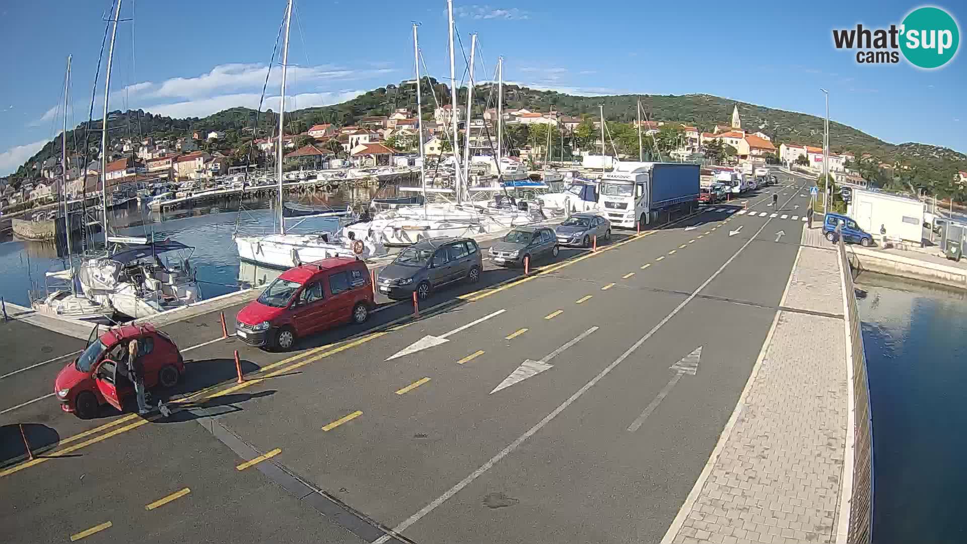 Dalmatia Tkon Ferry – webcams Croatia