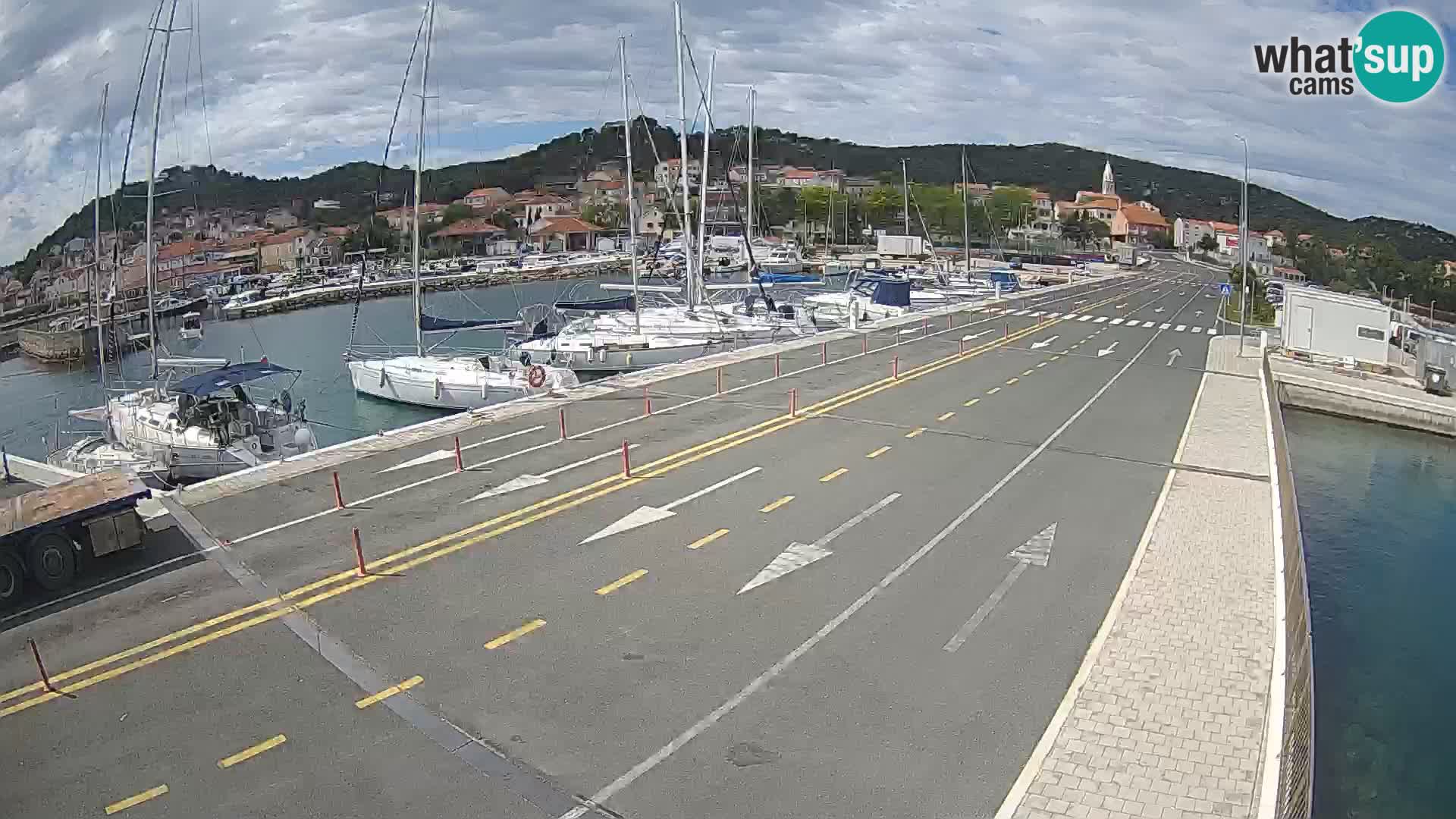 Dalmatia Tkon Ferry – webcams Croatia