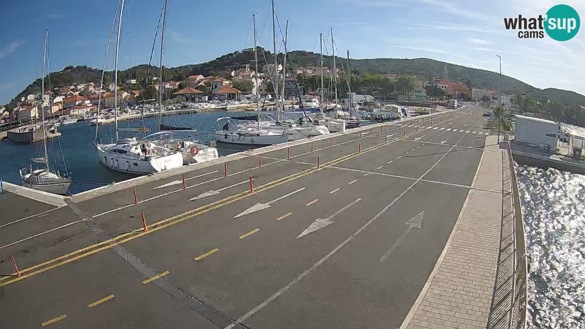 Dalmatia Tkon Ferry – webcams Croatia
