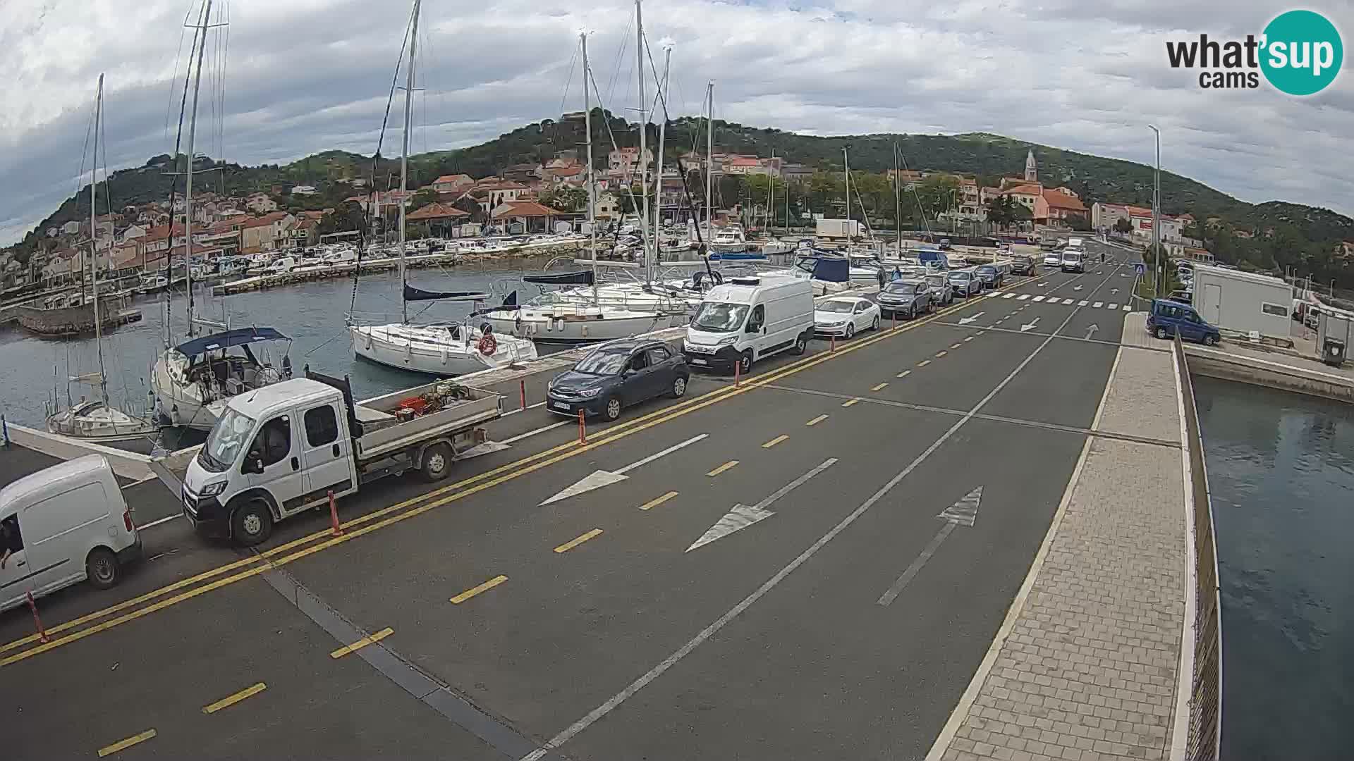 Dalmatia Tkon Ferry – webcams Croatia
