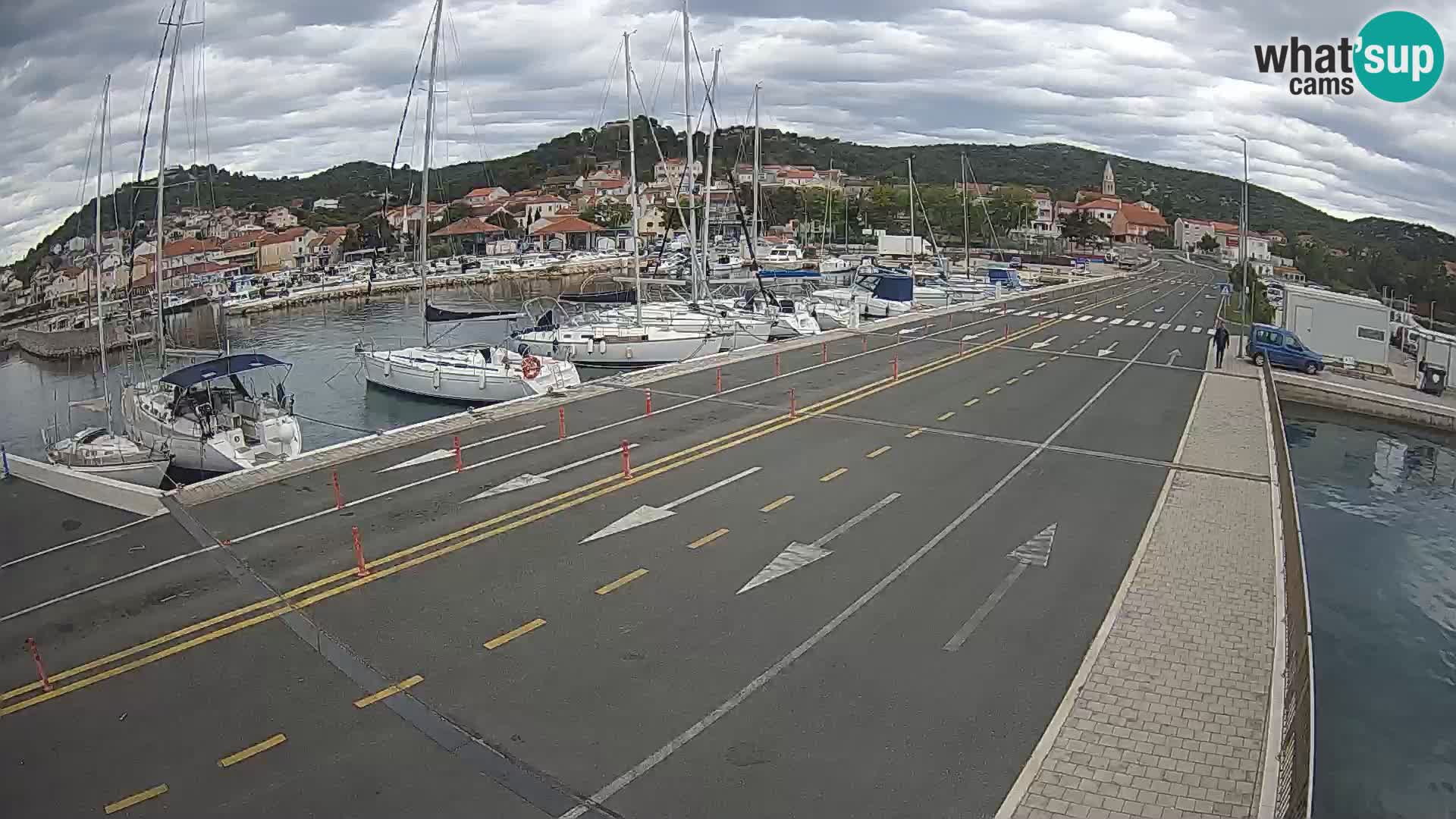 Dalmacija Trajekt Tkon – spletne kamere Hrvaška