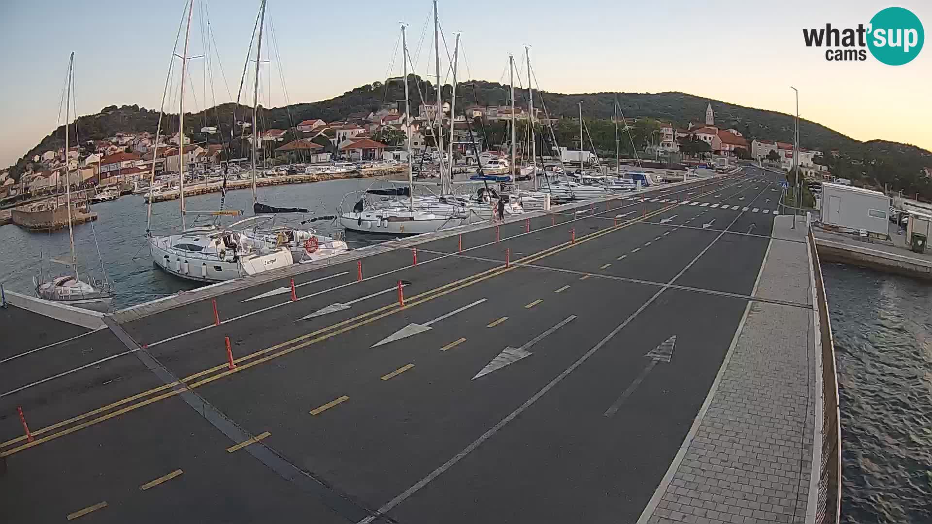 Dalmacija Trajekt Tkon – spletne kamere Hrvaška