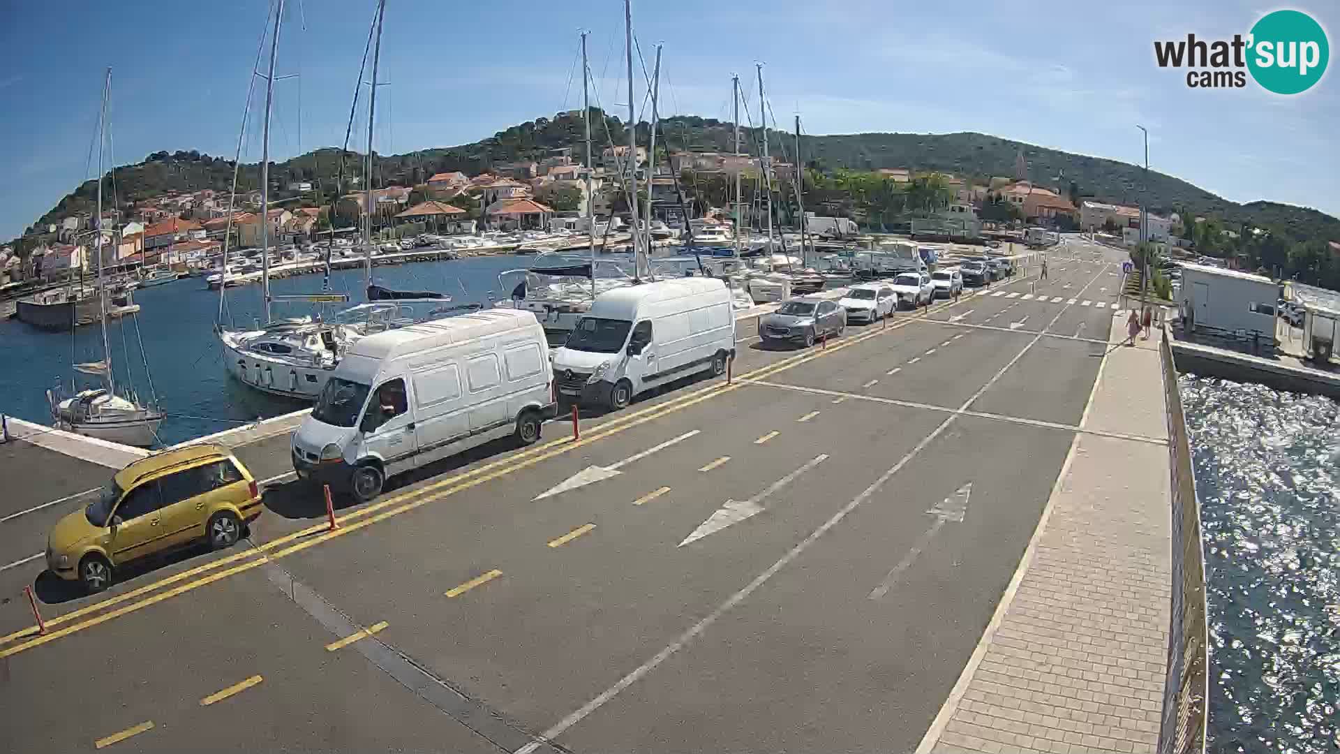 Dalmacia Tkon Transportar- webcams Croacia