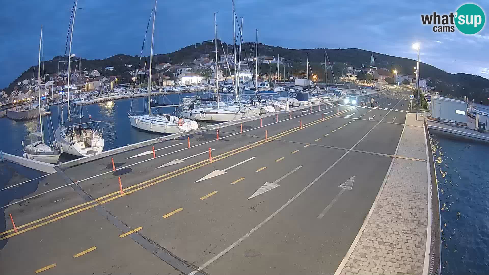 Dalmazia traghetto Tkon – webcam Croazia