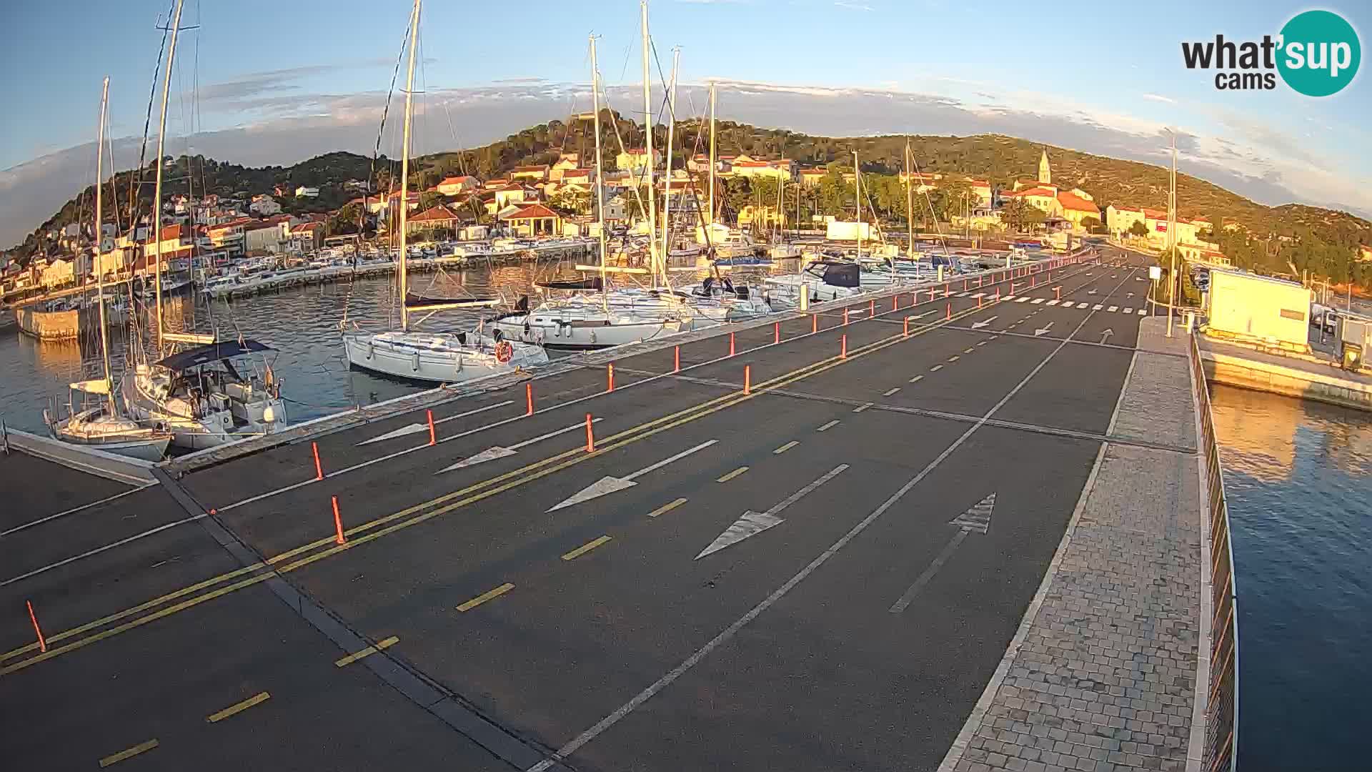 Dalmatia Tkon Ferry – webcams Croatia