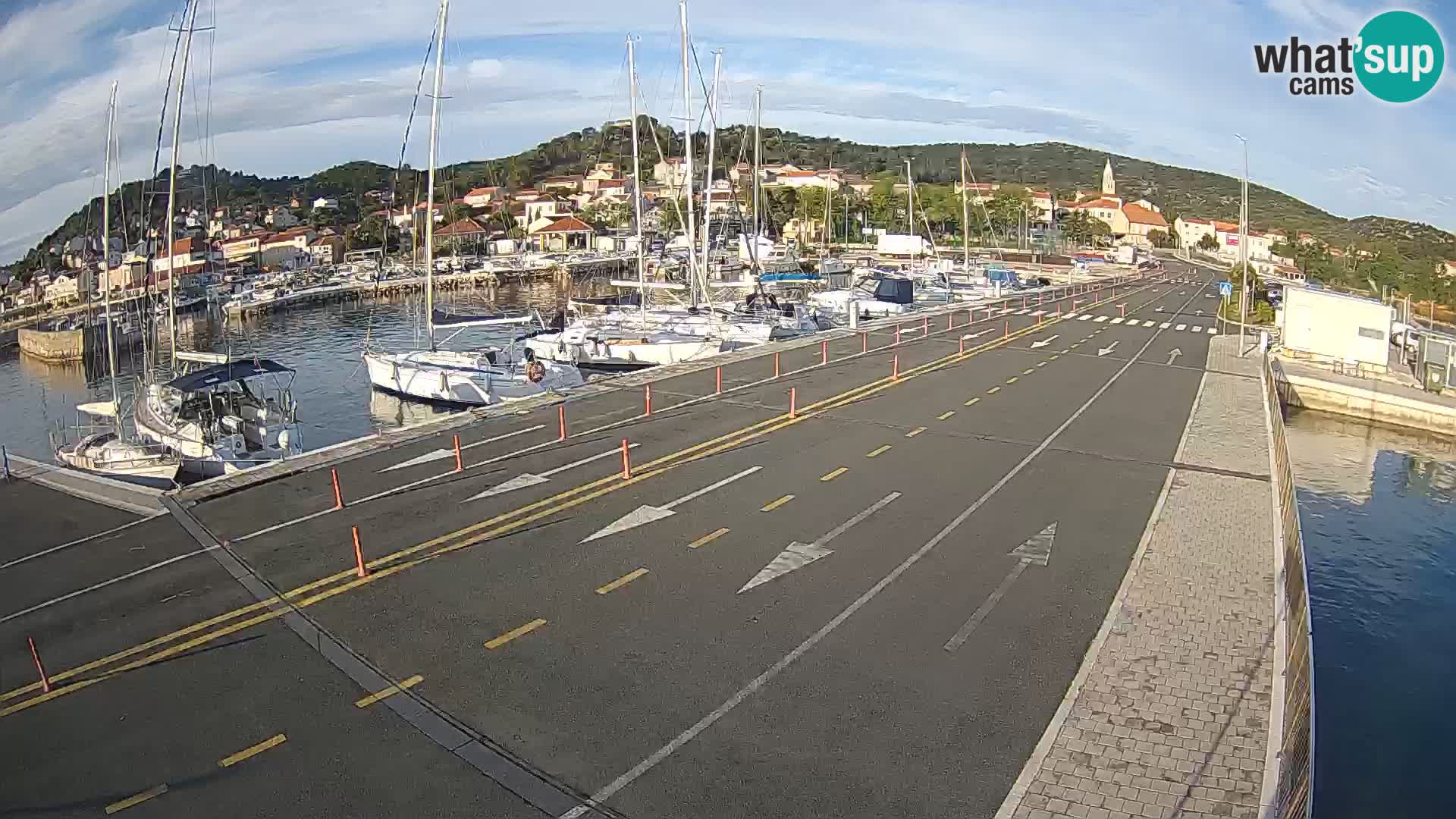 Dalmatia Tkon Ferry – webcams Croatia