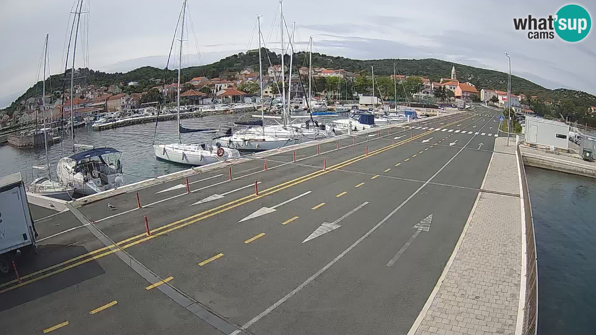 Dalmatia Tkon Ferry – webcams Croatia