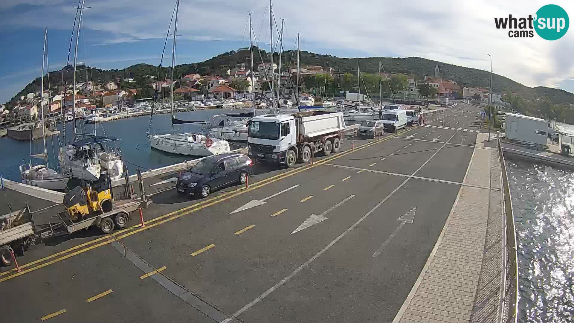 Dalmatia Tkon Ferry – webcams Croatia
