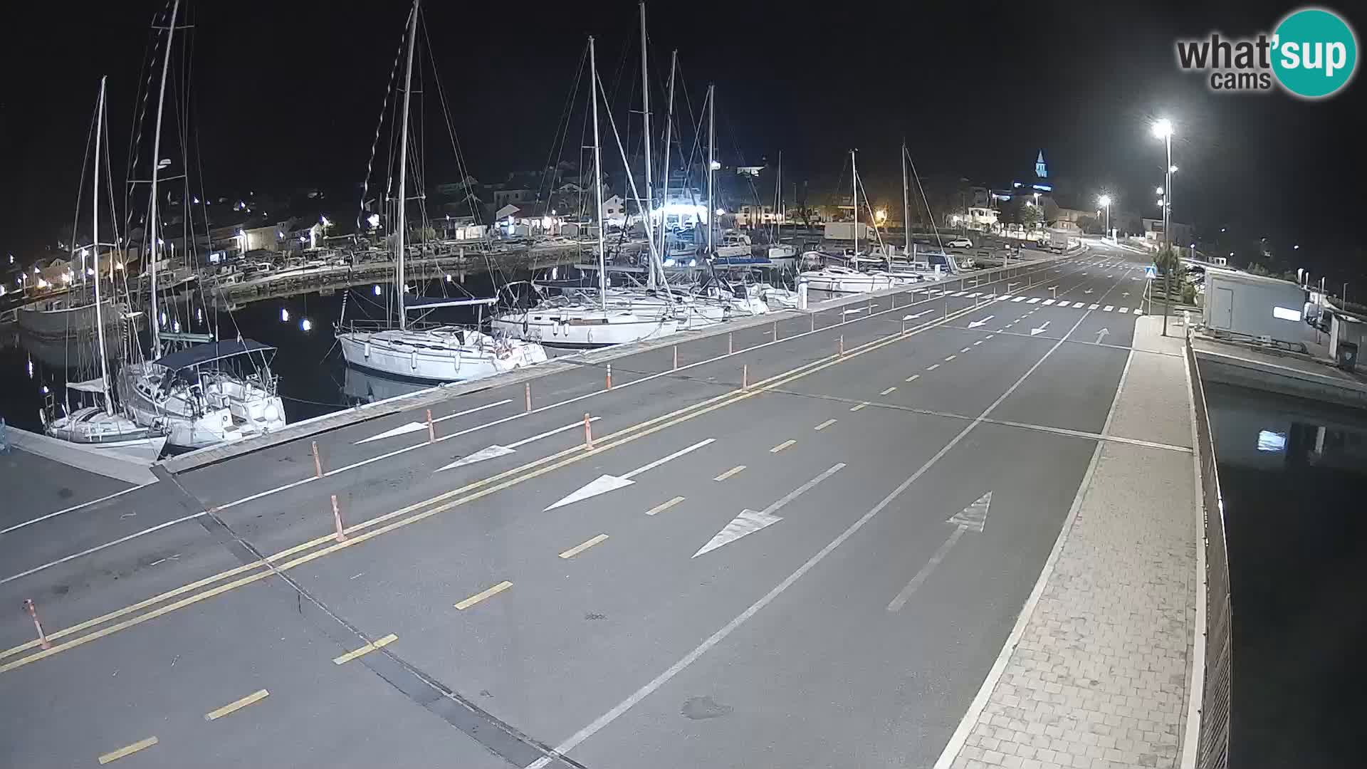 Dalmatia Tkon Ferry – webcams Croatia