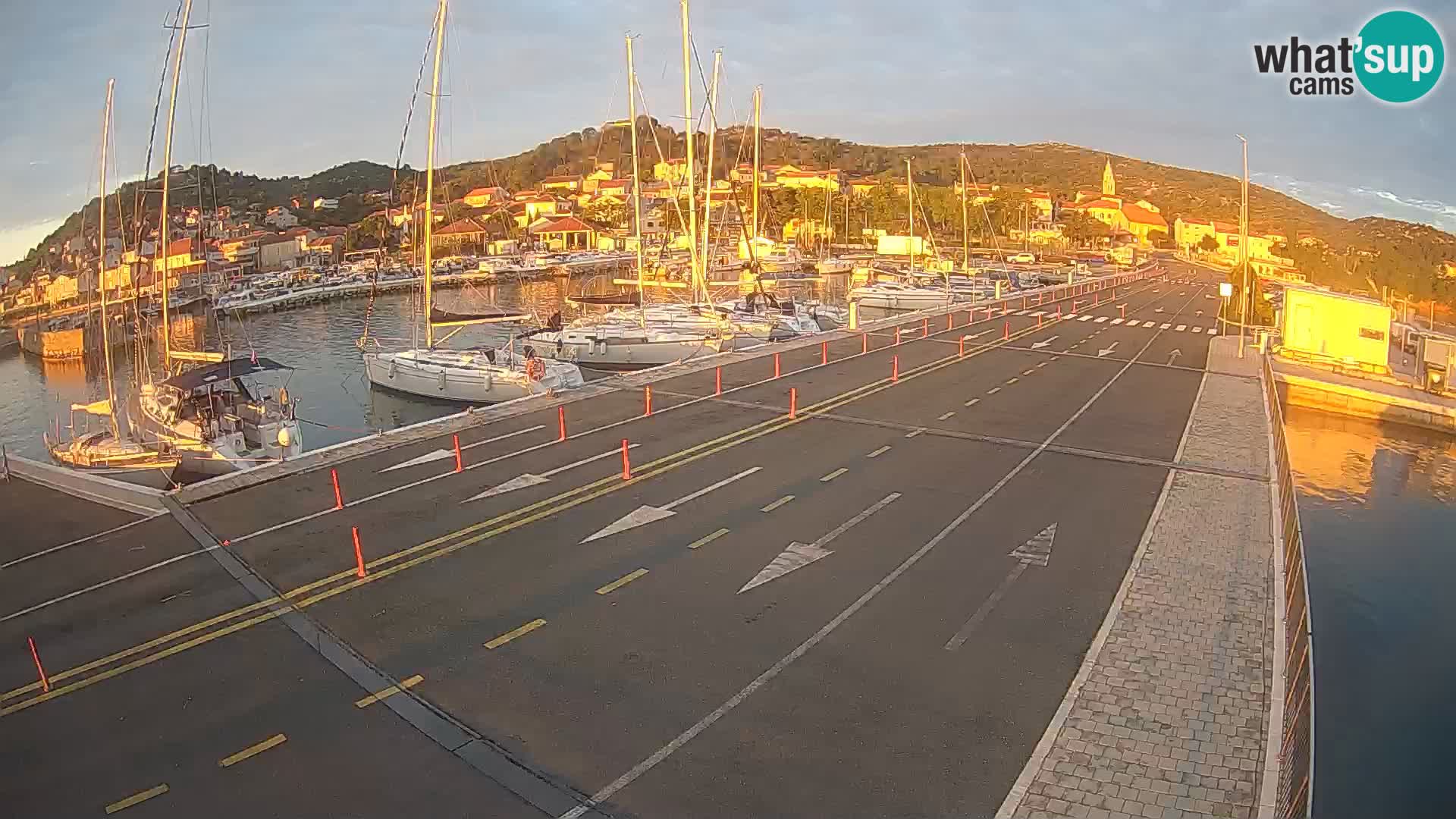 Dalmazia traghetto Tkon – webcam Croazia