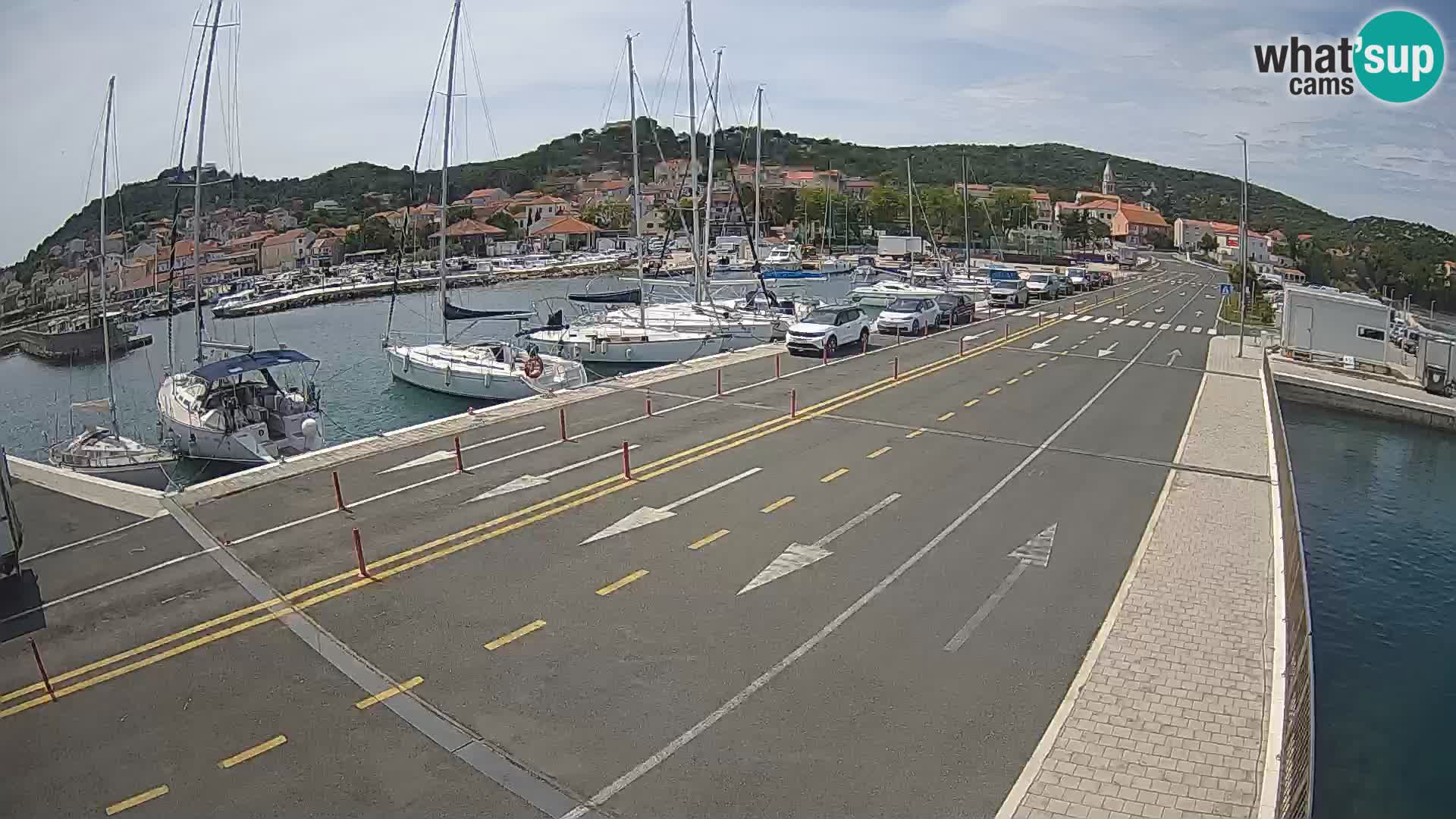 Dalmatia Tkon Ferry – webcams Croatia