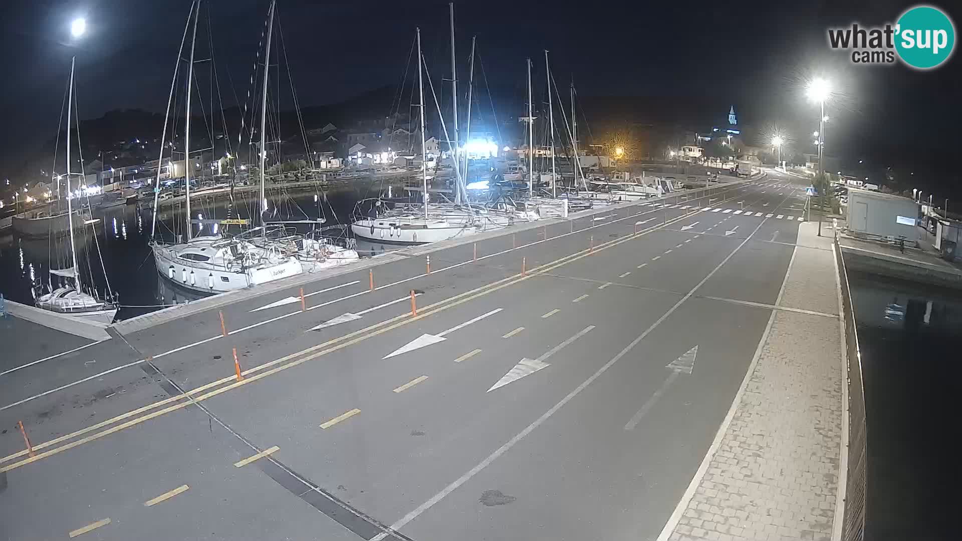 Dalmatia Tkon Ferry – webcams Croatia