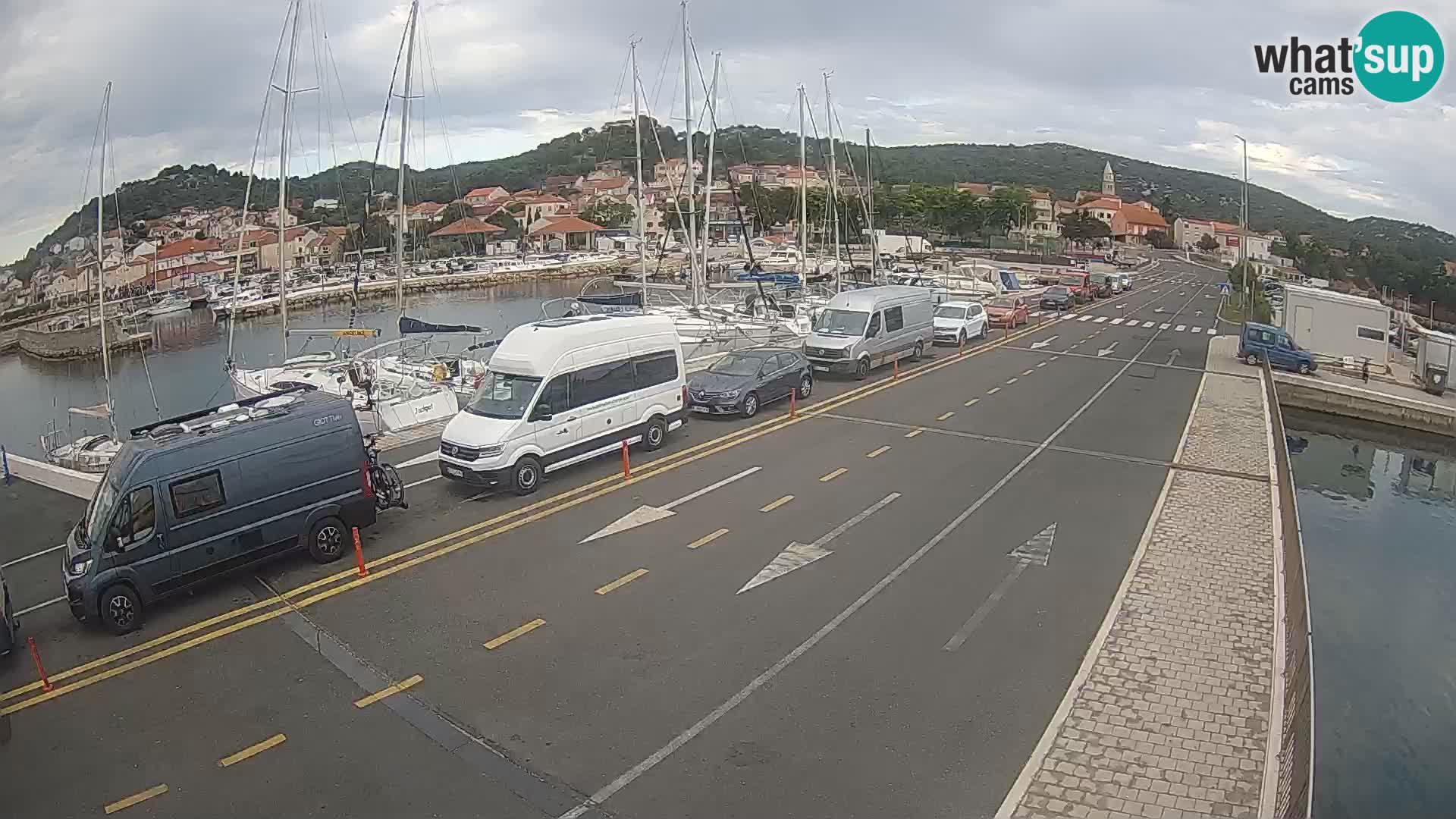 Dalmatia Tkon Ferry – webcams Croatia