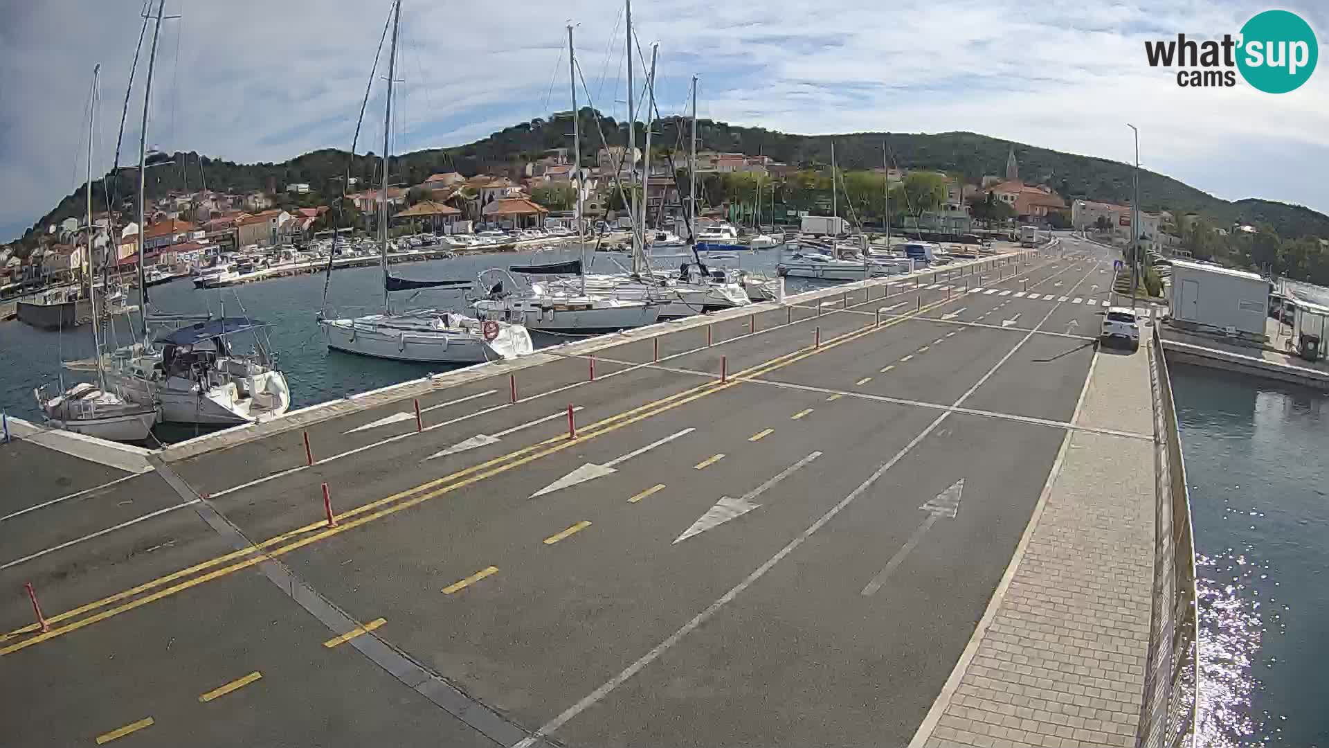 Dalmatia Tkon Ferry – webcams Croatia