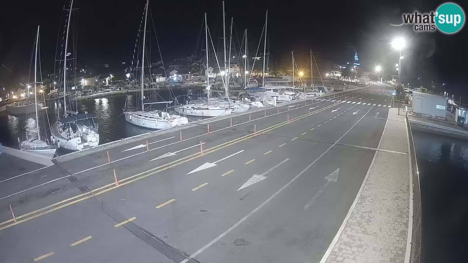 Dalmacia Tkon Transportar- webcams Croacia