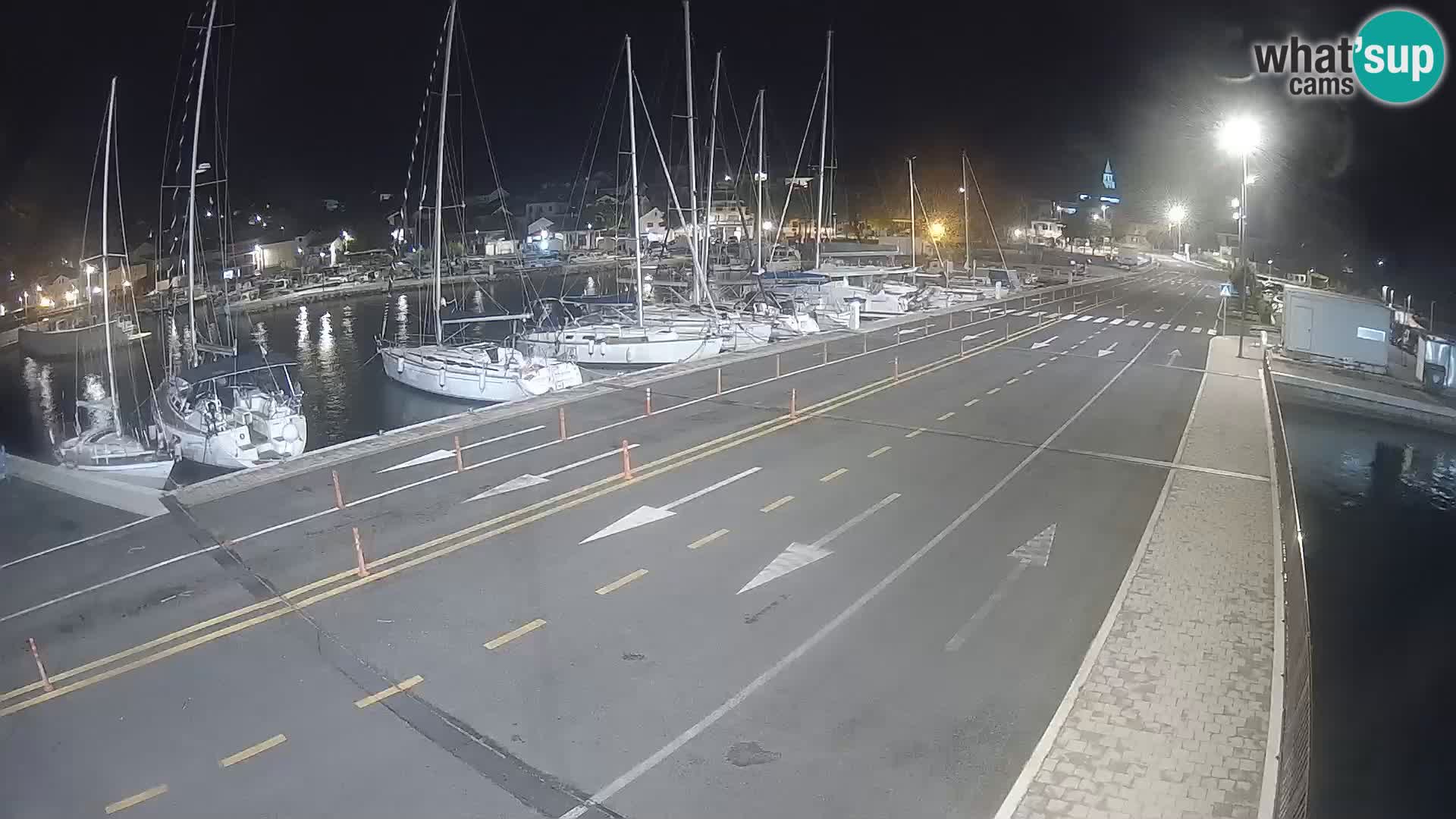 Dalmazia traghetto Tkon – webcam Croazia