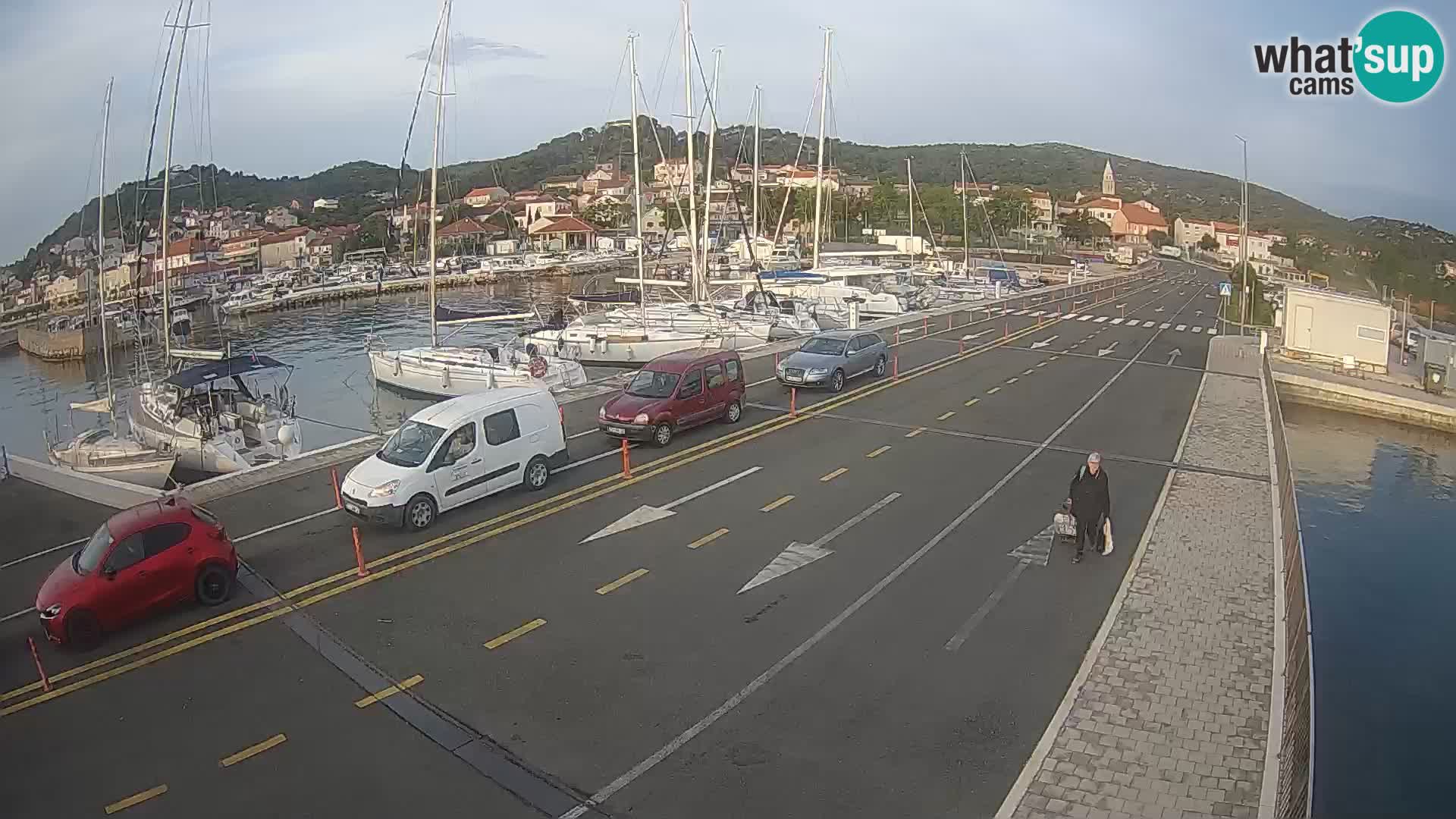 Dalmazia traghetto Tkon – webcam Croazia