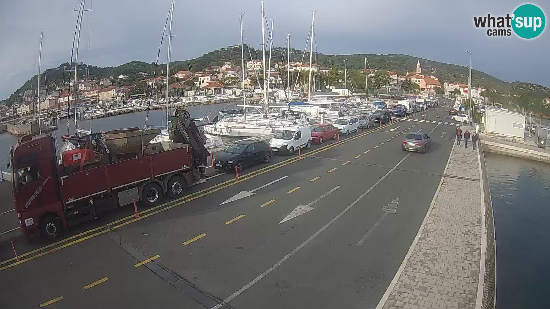 Dalmacija Trajekt Tkon – spletne kamere Hrvaška