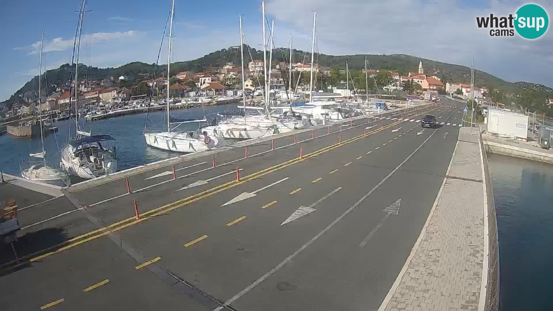 Dalmacija Trajekt Tkon – spletne kamere Hrvaška