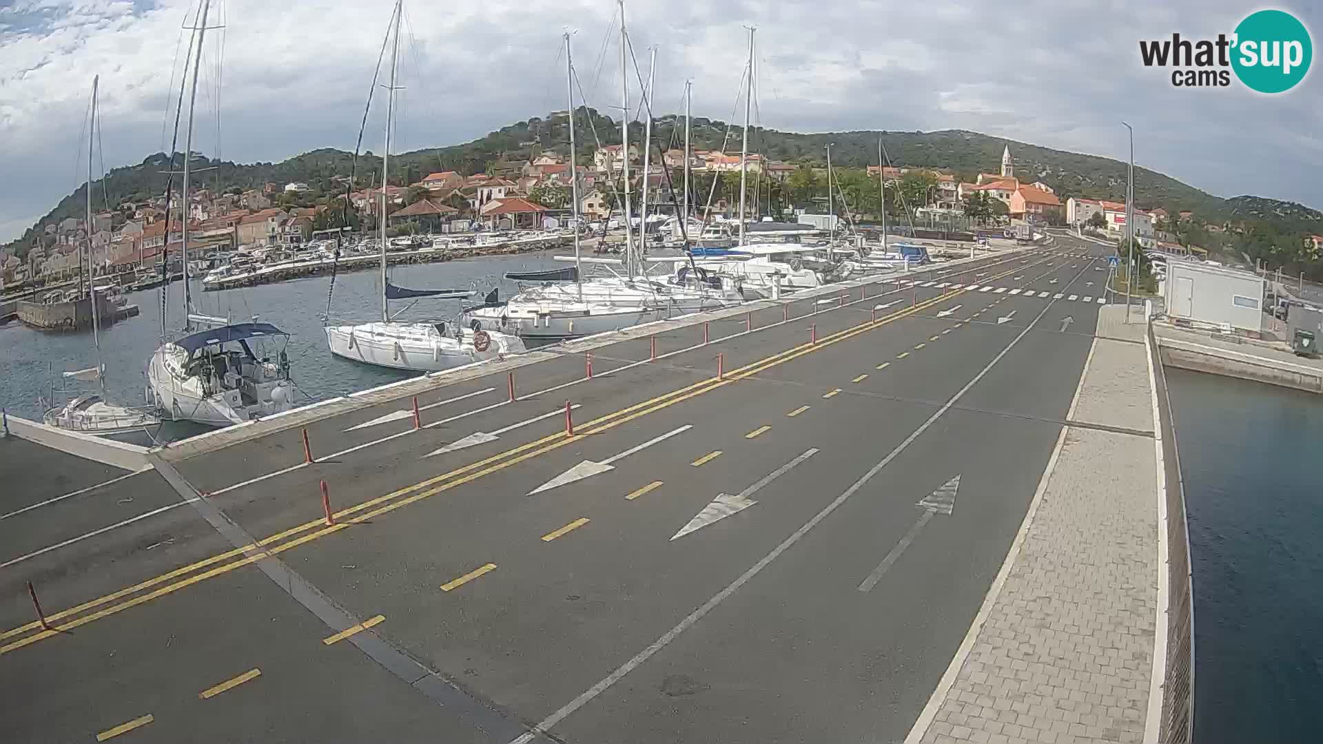 Dalmacija Trajekt Tkon – spletne kamere Hrvaška