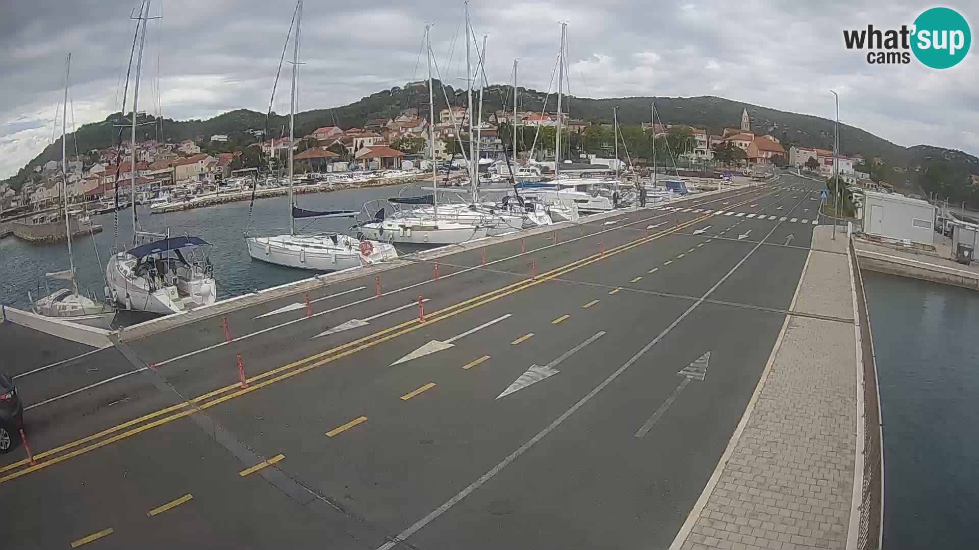 Dalmacija Trajekt Tkon – spletne kamere Hrvaška
