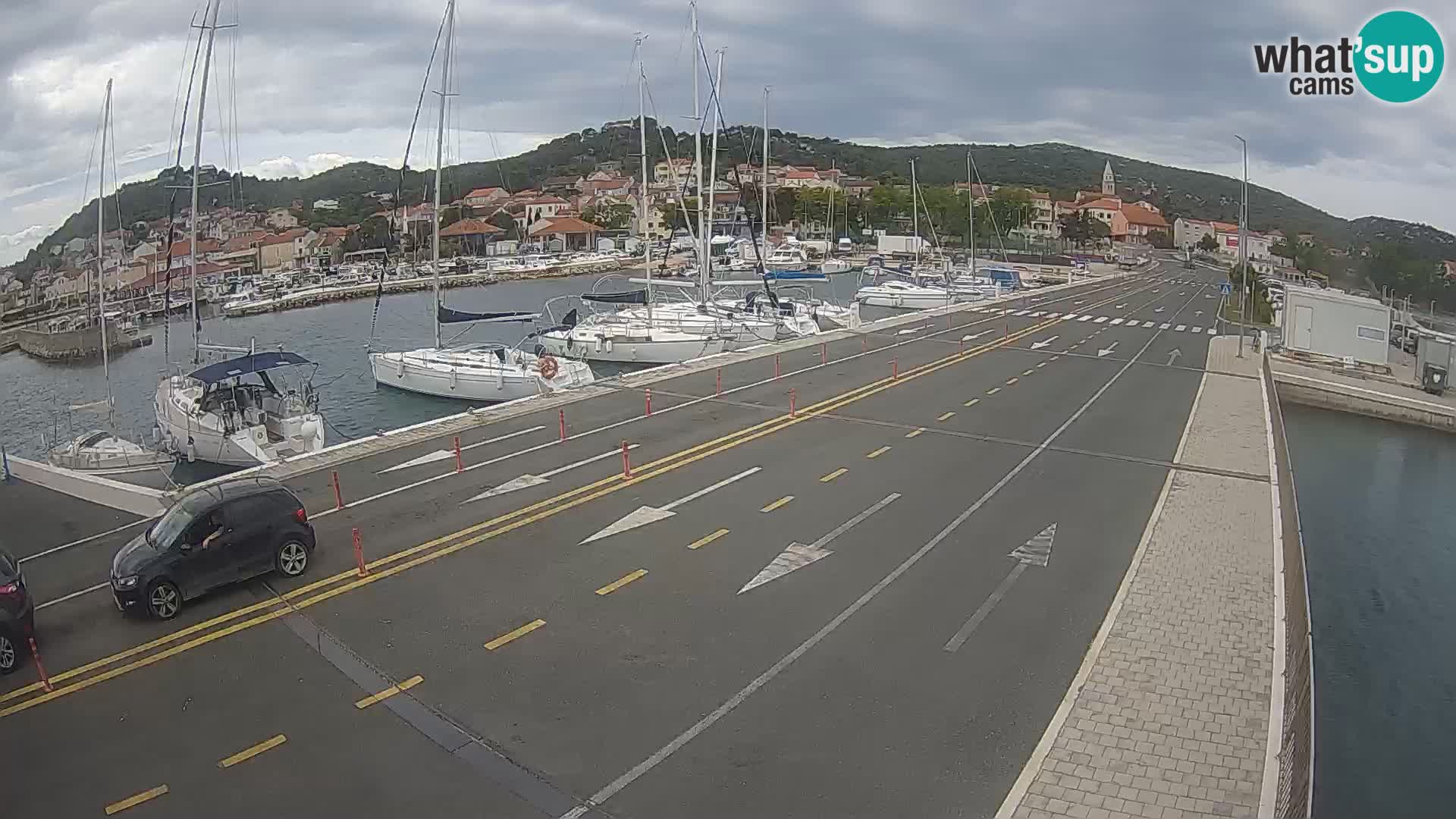 Dalmacija Trajekt Tkon – spletne kamere Hrvaška