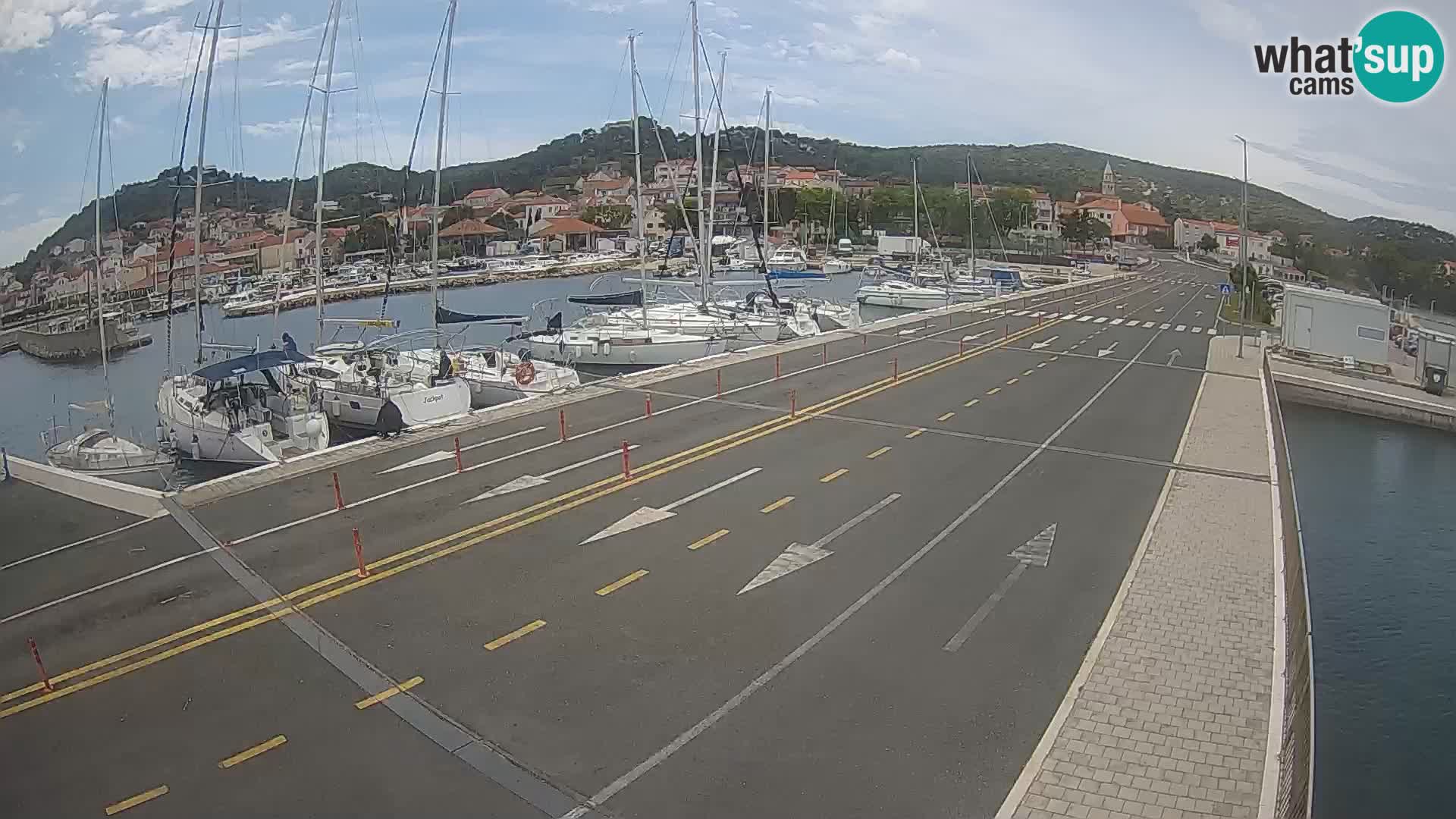 Dalmatie Tkon Traversier – webcams Croatie
