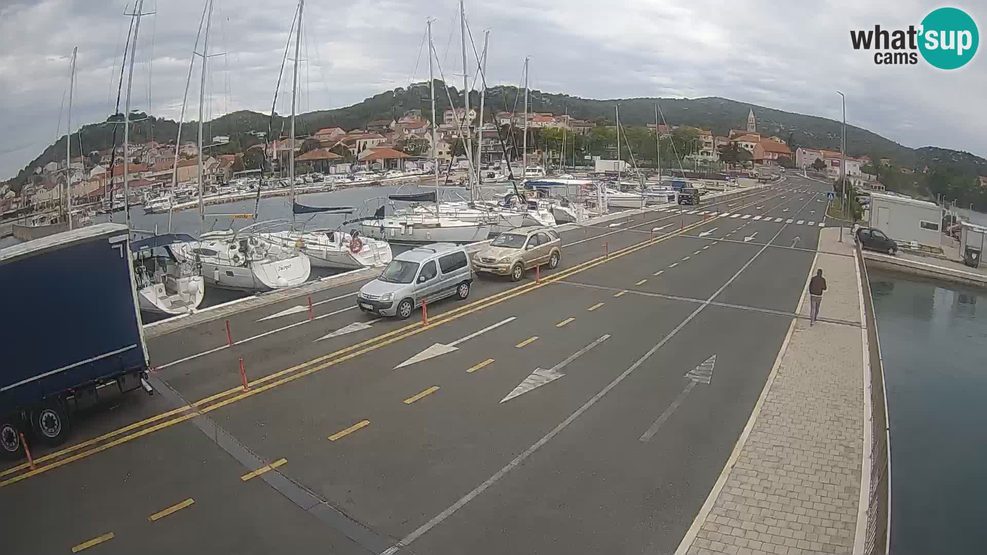 Dalmazia traghetto Tkon – webcam Croazia