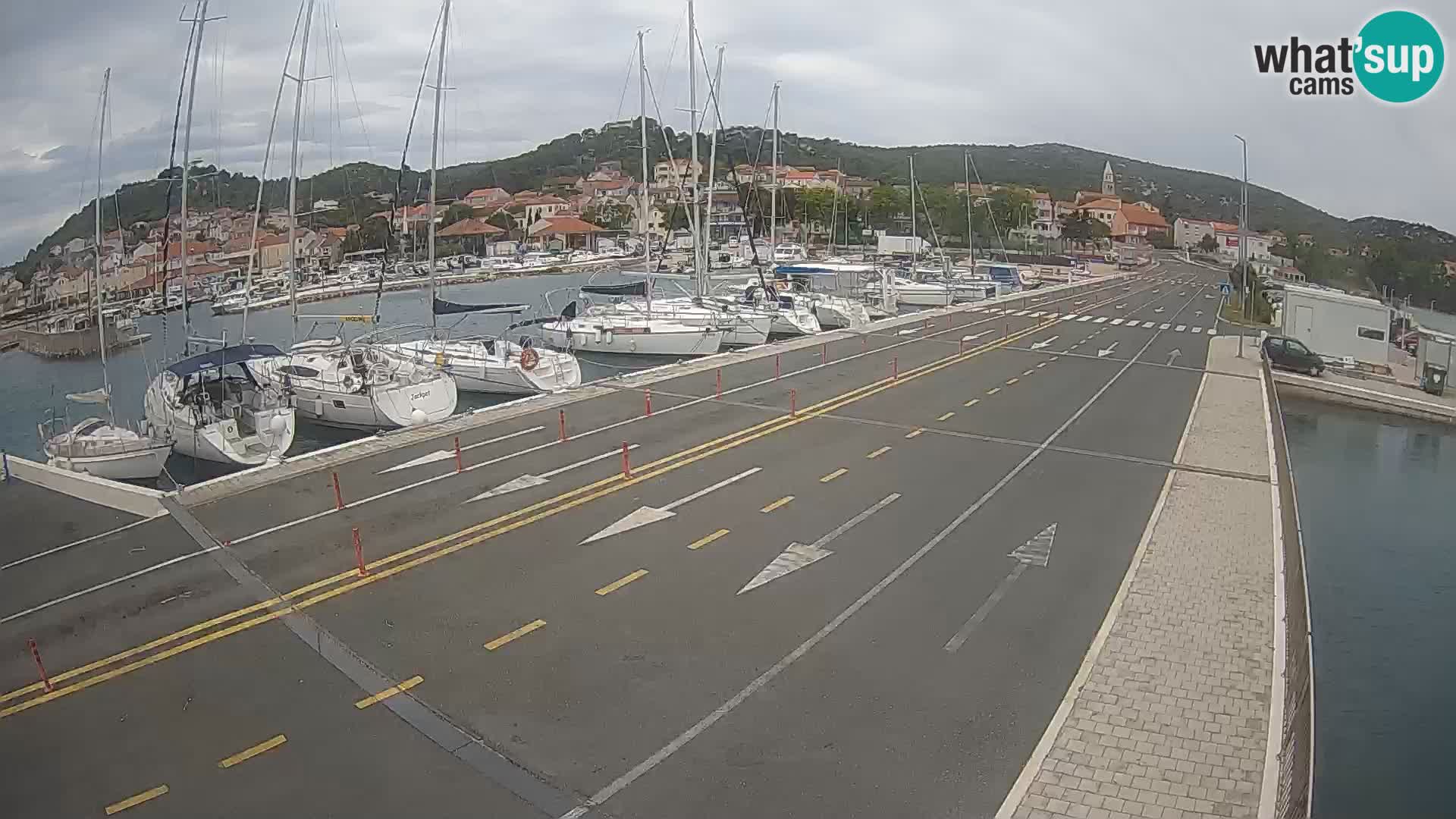 Dalmacija Trajekt Tkon – spletne kamere Hrvaška
