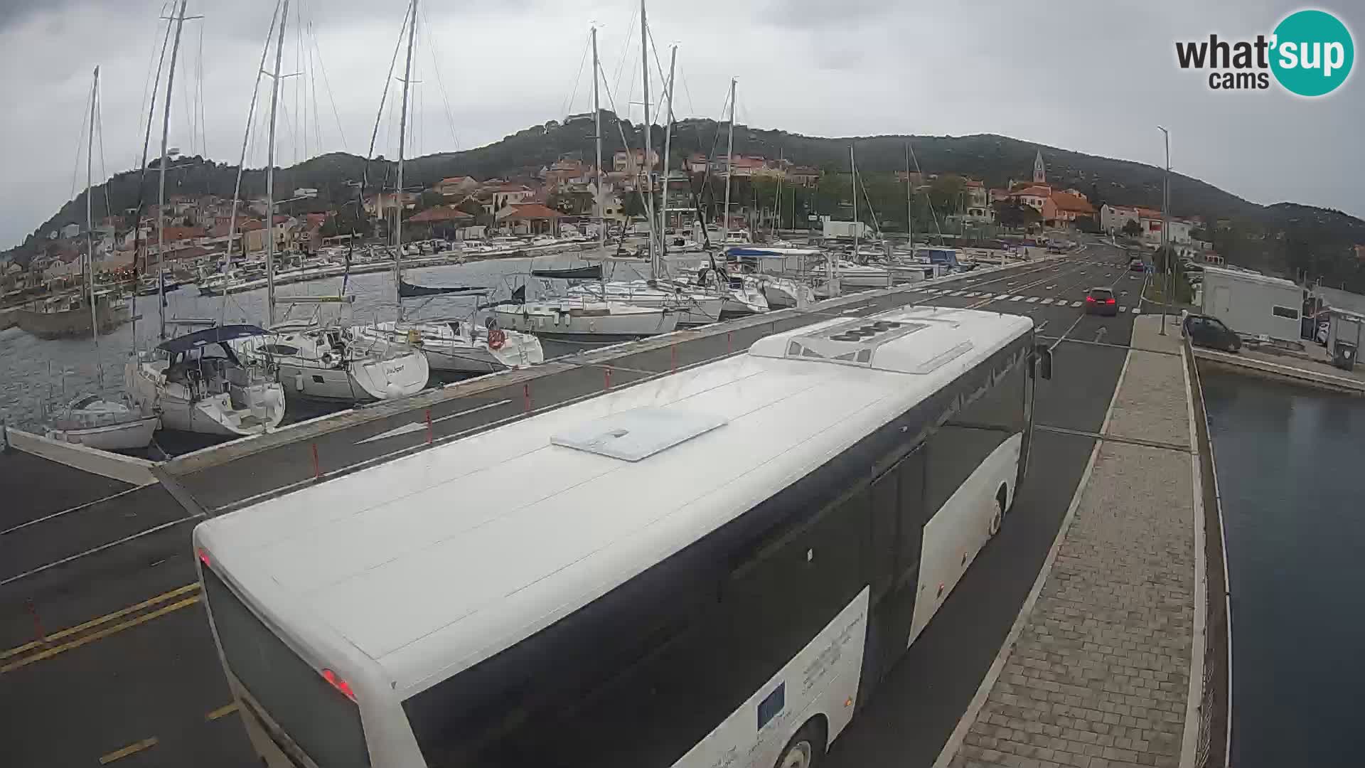 Dalmacija Trajekt Tkon – spletne kamere Hrvaška