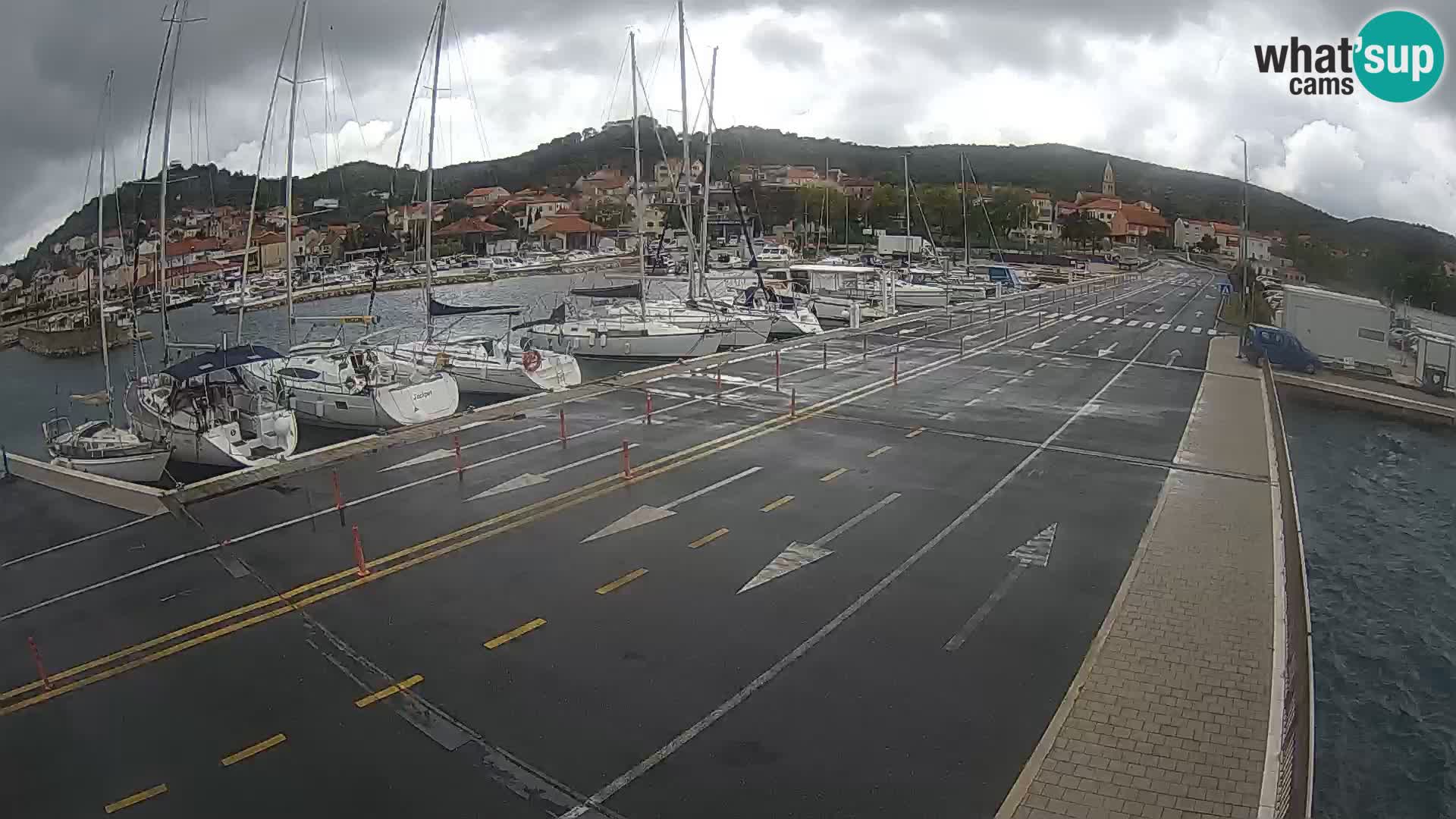 Dalmatia Tkon Ferry – webcams Croatia