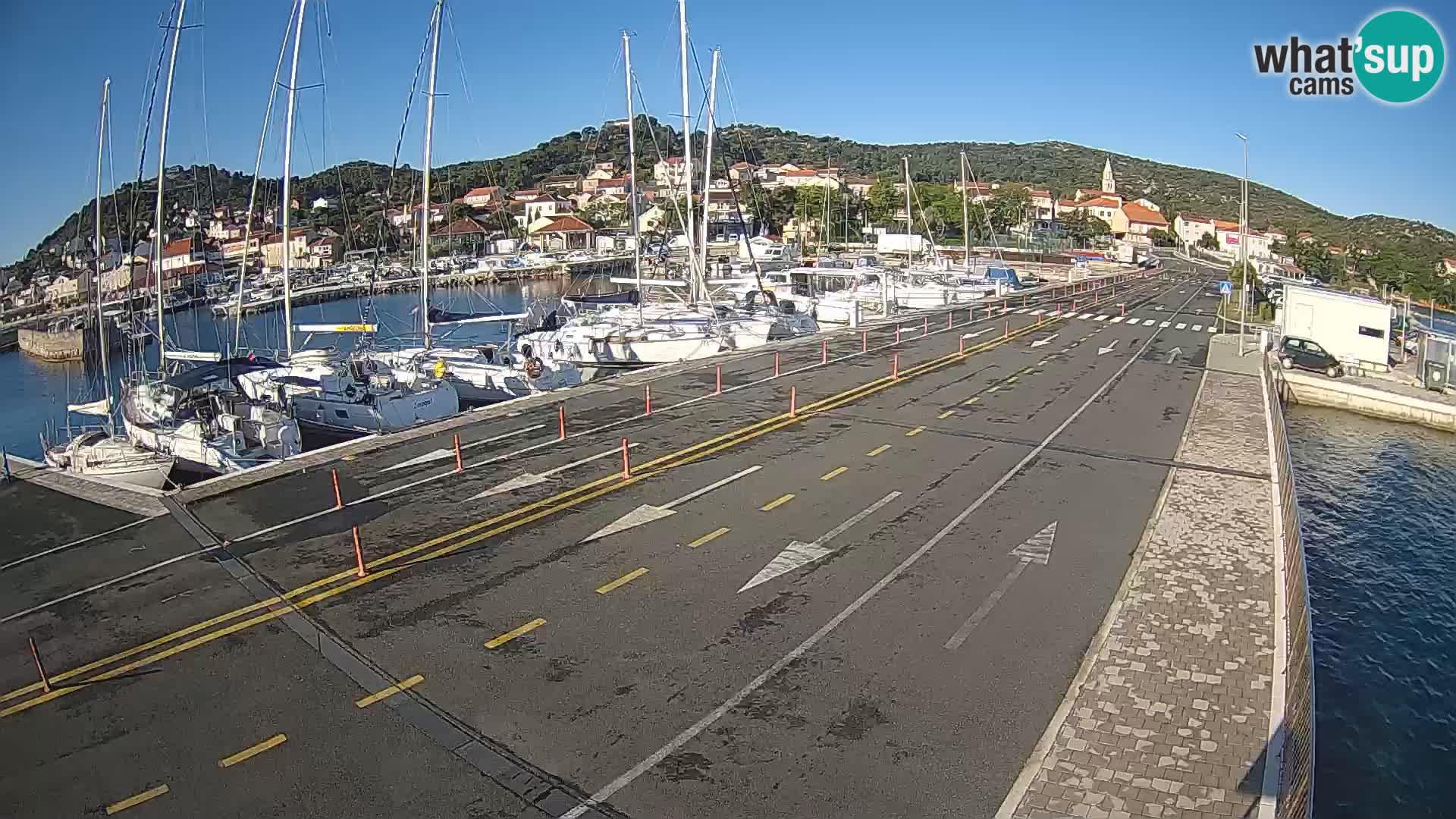Dalmatien Tkon Fähre – Webcams Kroatien
