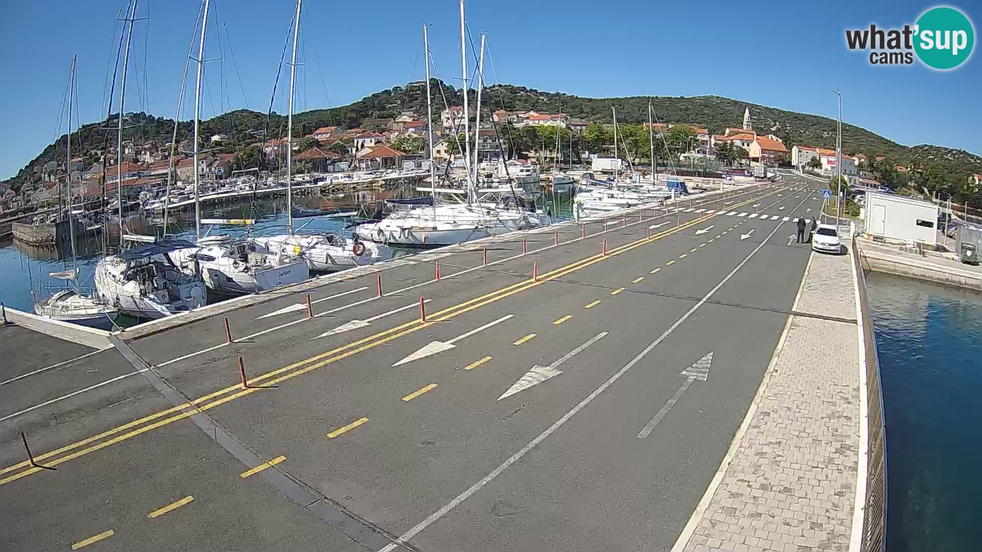 Dalmacija Trajekt Tkon – spletne kamere Hrvaška