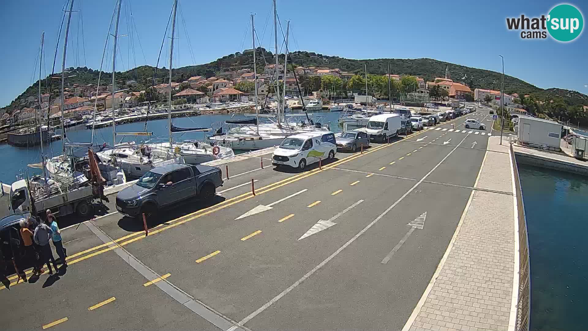 Dalmatia Tkon Ferry – webcams Croatia