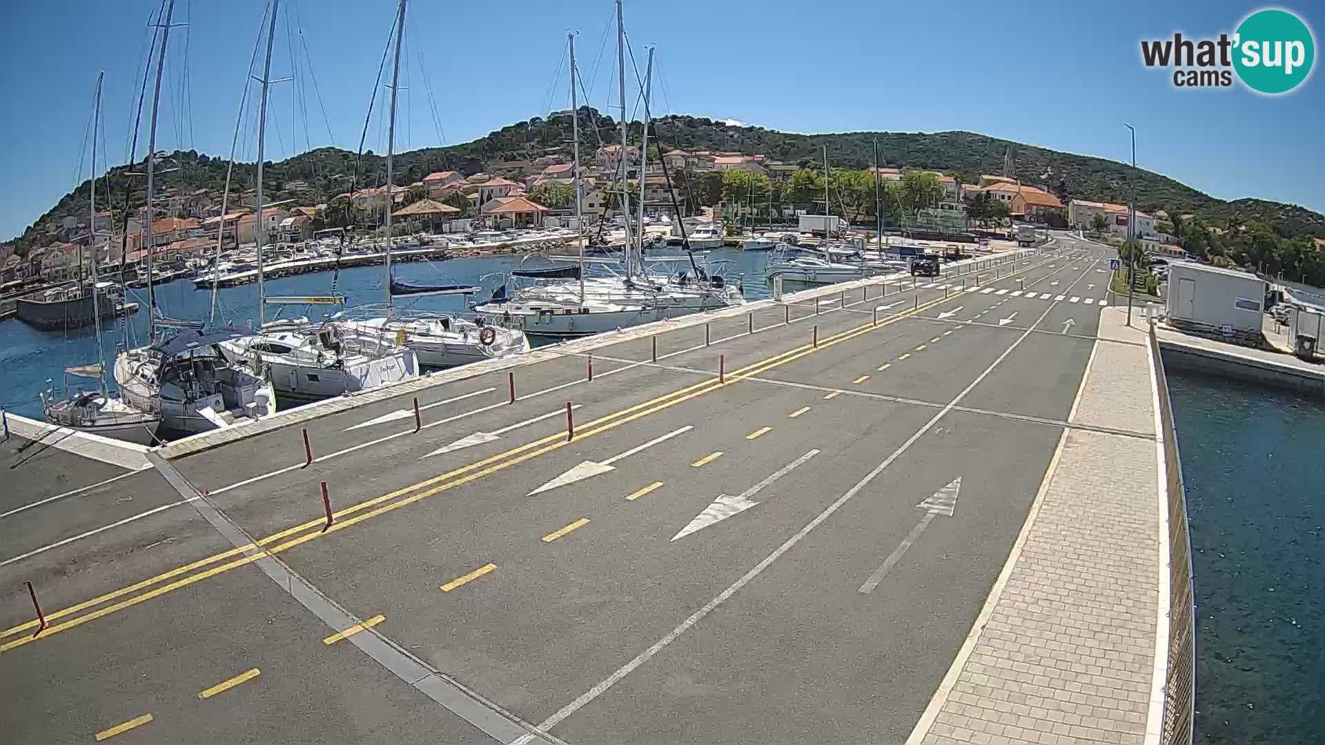 Dalmatia Tkon Ferry – webcams Croatia