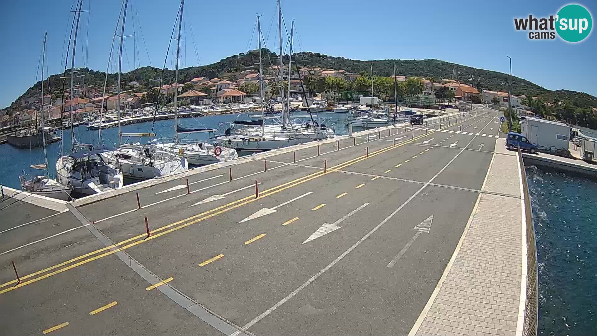 Dalmatia Tkon Ferry – webcams Croatia