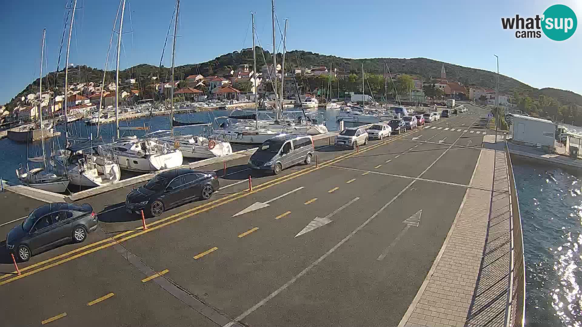 Dalmatia Tkon Ferry – webcams Croatia