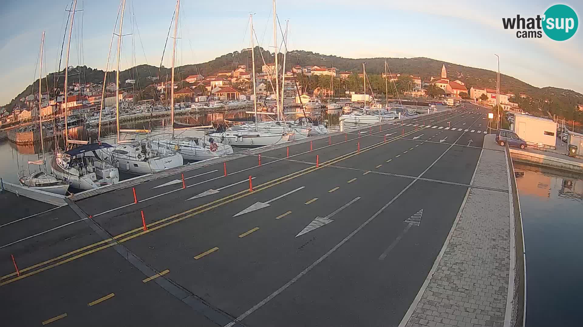 Dalmazia traghetto Tkon – webcam Croazia