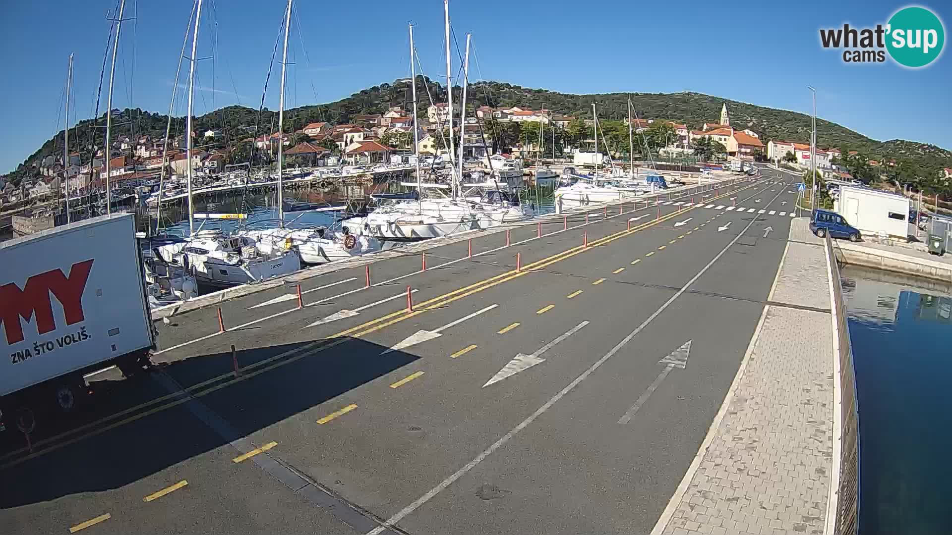 Dalmatien Tkon Fähre – Webcams Kroatien