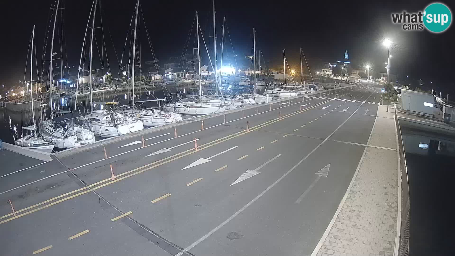 Dalmatia Tkon Ferry – webcams Croatia