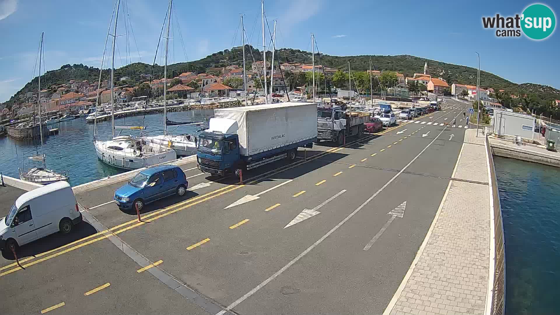 Dalmazia traghetto Tkon – webcam Croazia