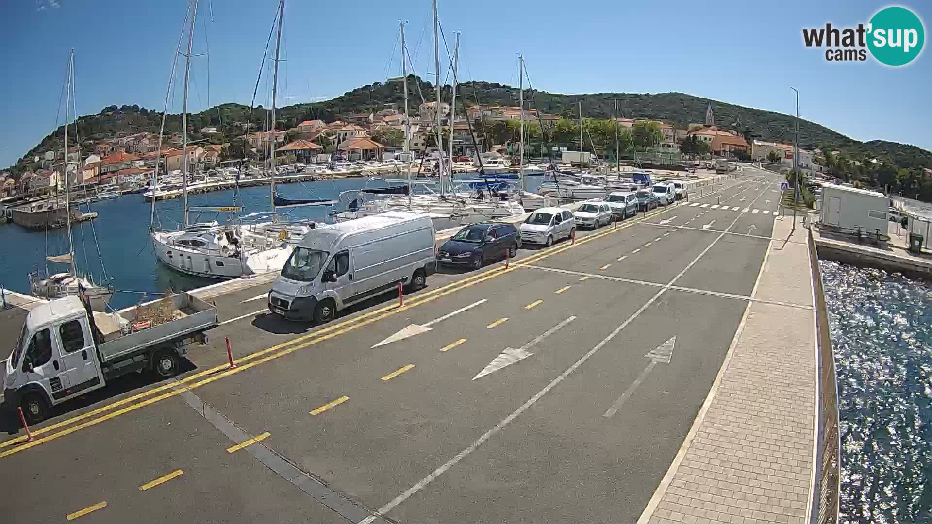 Dalmazia traghetto Tkon – webcam Croazia